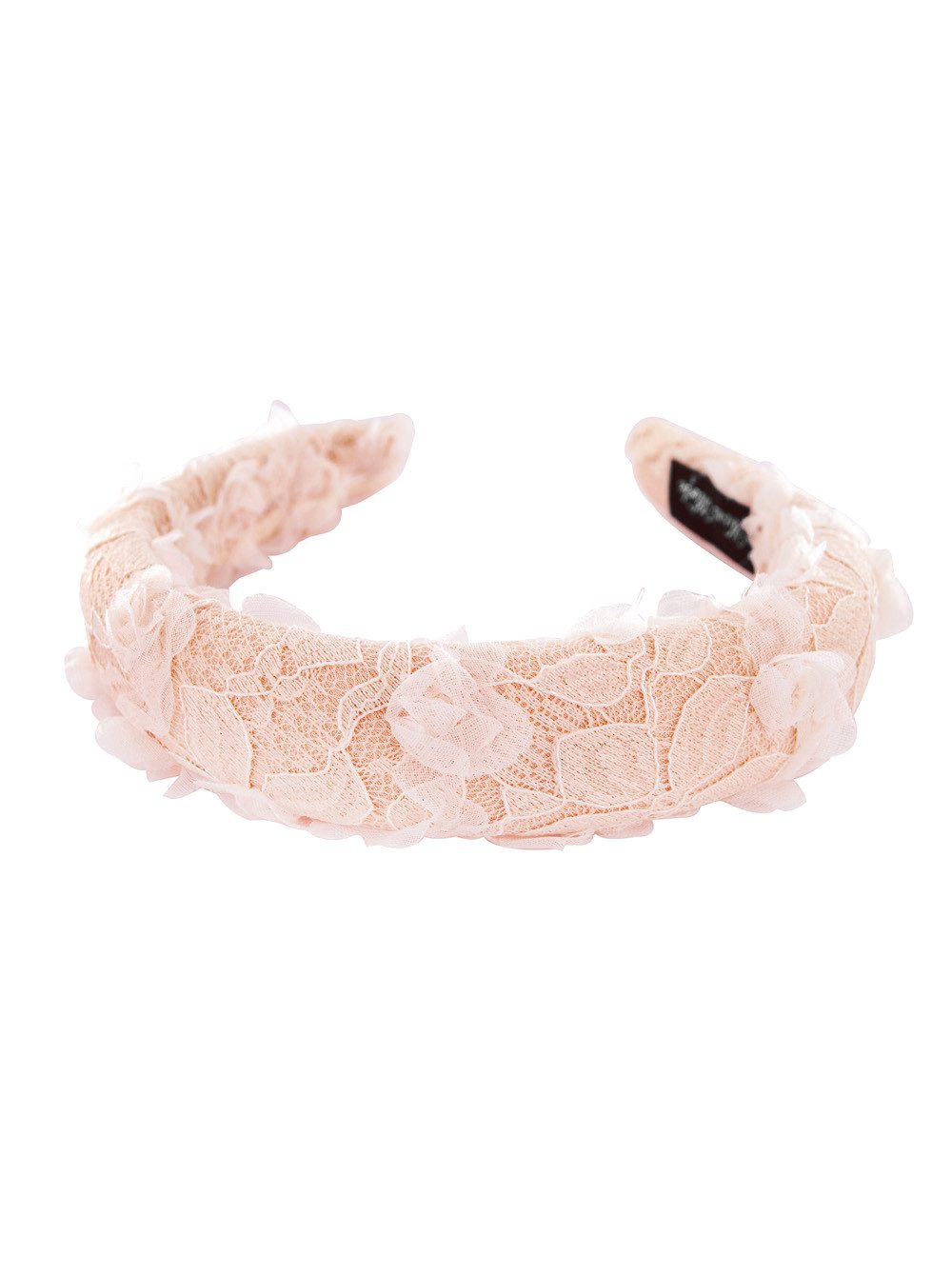 Haarreif Gepolstertes Haarreif-Blumenkranz Look