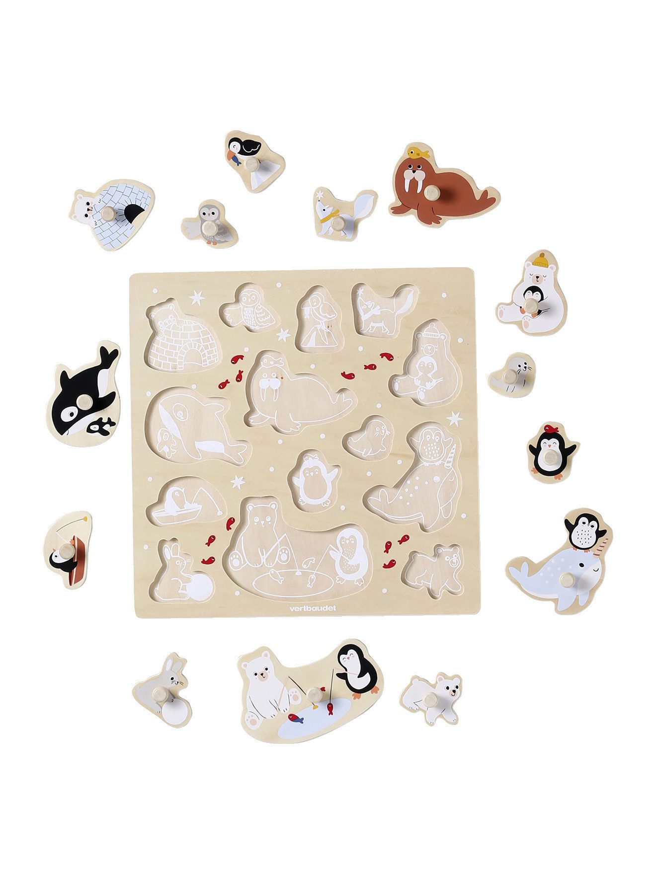 vertbaudet Puzzle, Puzzleteile