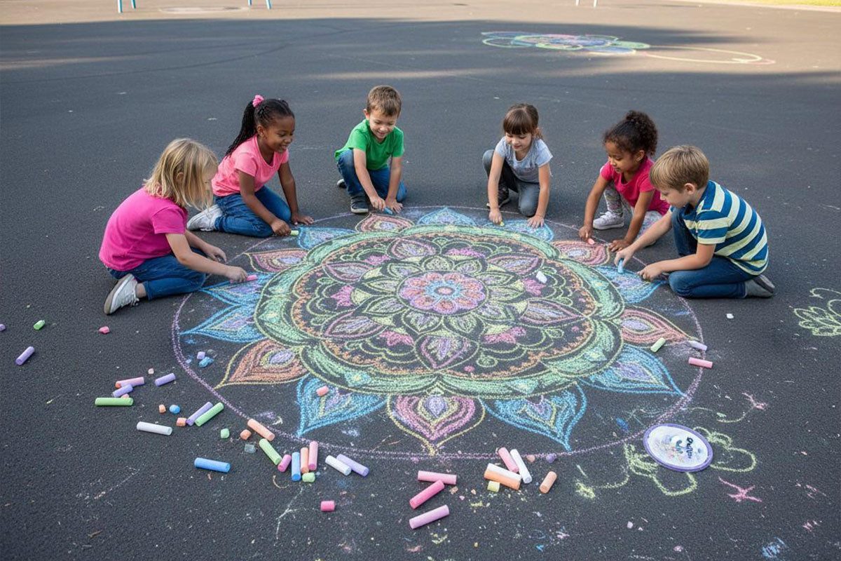 AVANTGARDE Malkreide Straßenmalkreide, (20-tlg)