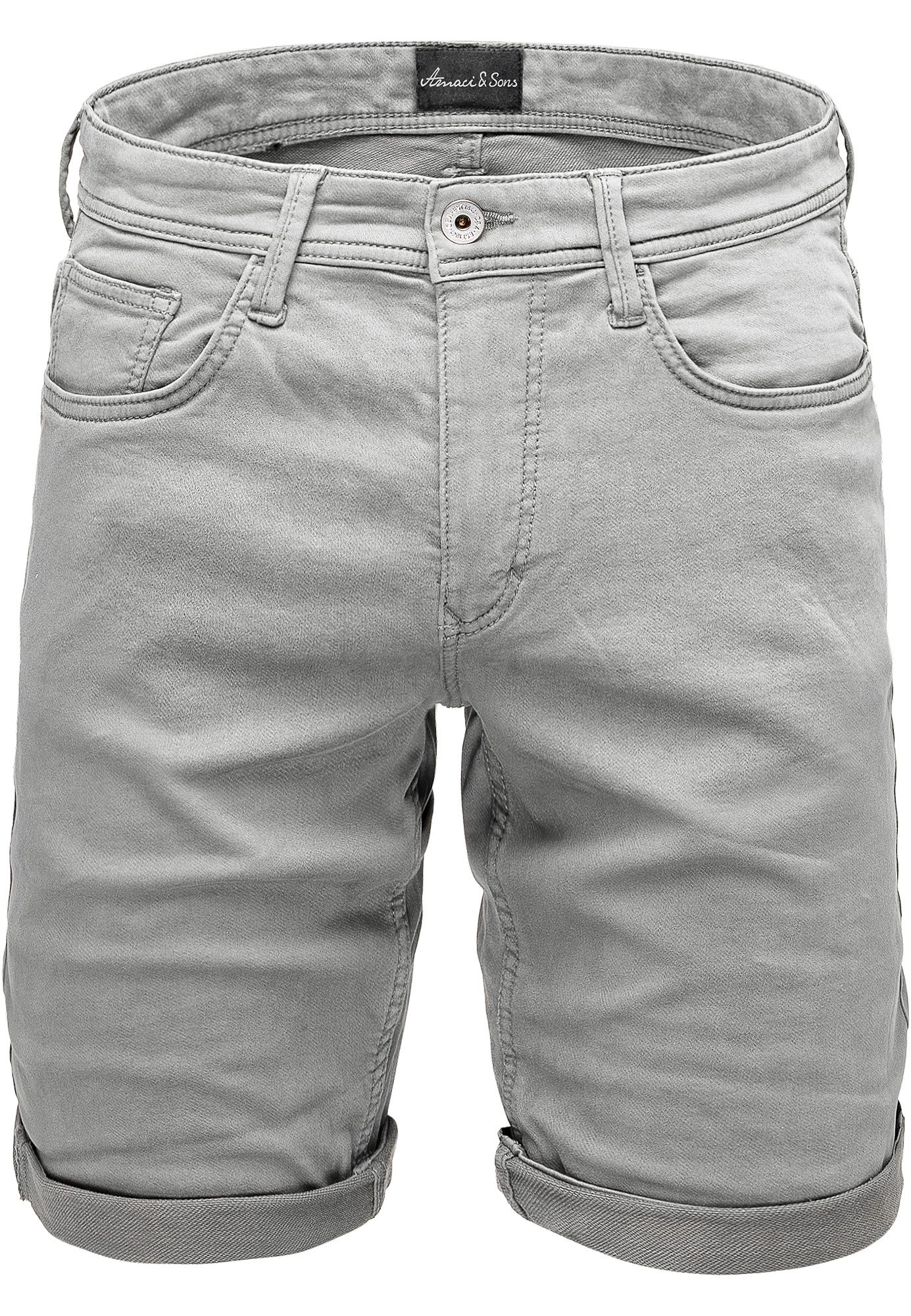 Amaci&Sons Jeansshorts CHEVIOT Jeansshorts Herren Bermuda Jeans Short Hose günstig online kaufen