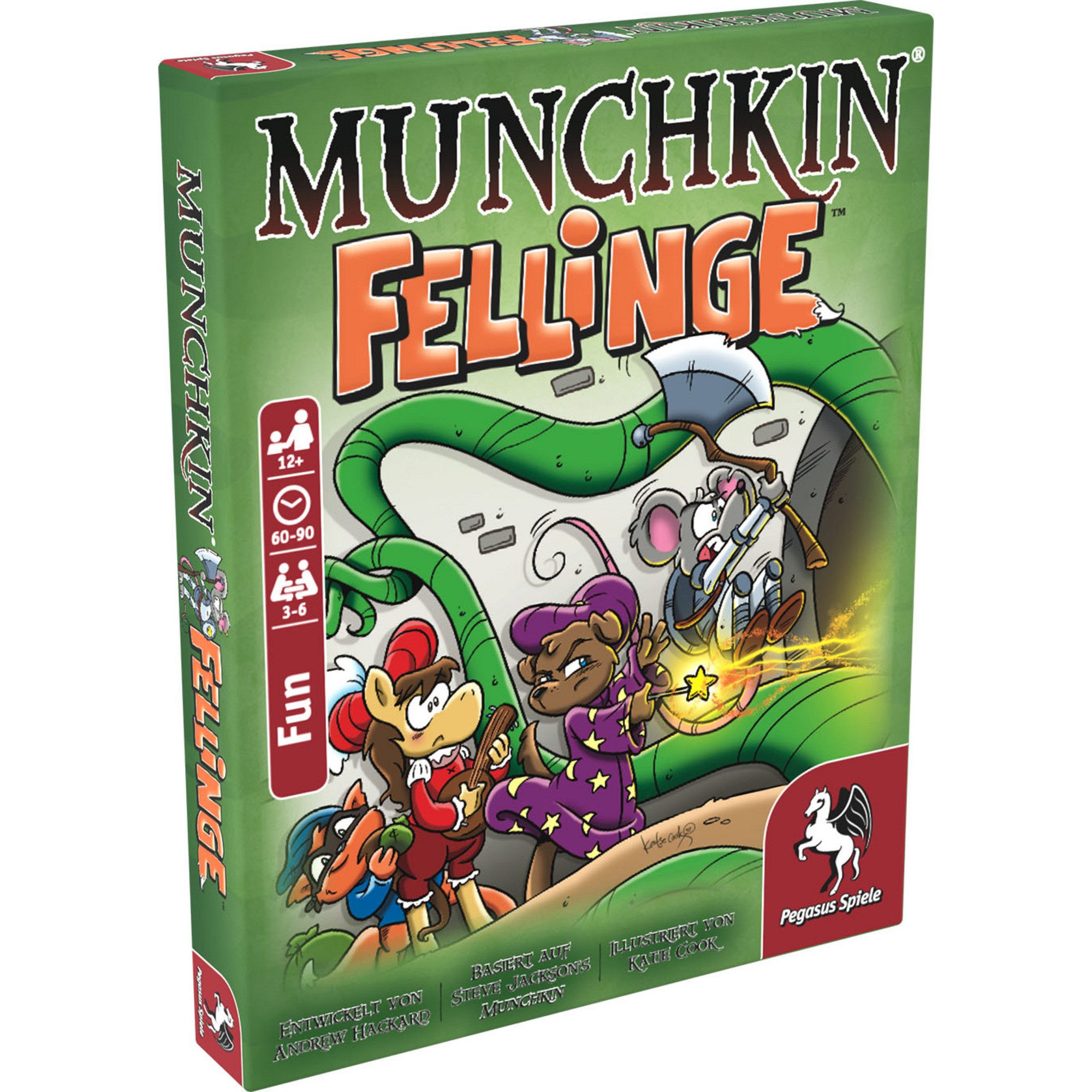 Pegasus Spiel Pegasus Munchkin Fellinge, Kartenspiel