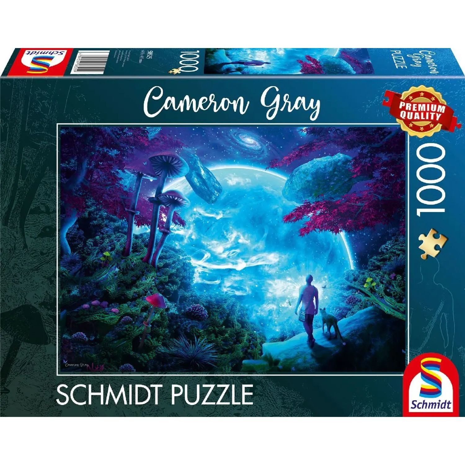 Schmidt Spiele Puzzle Himmelsfantasie, 1000 Puzzleteile