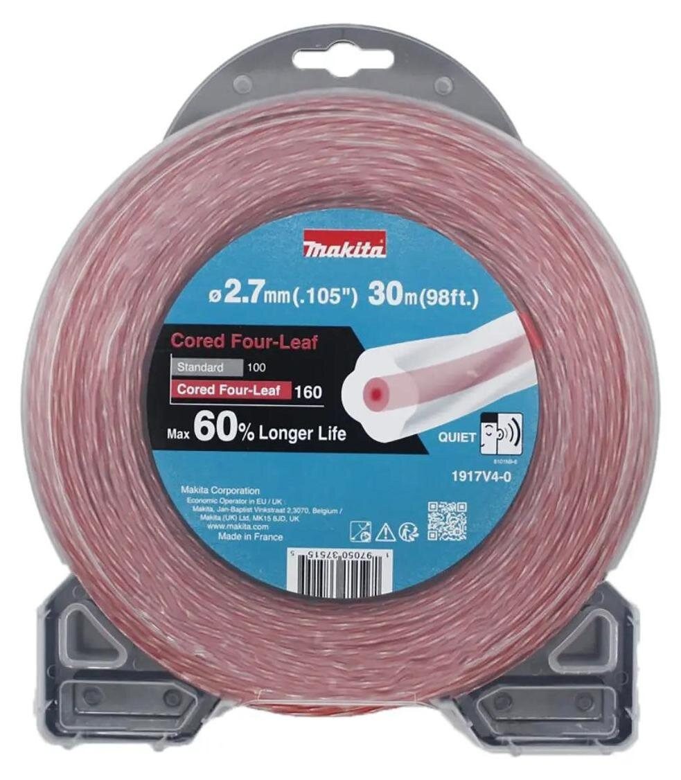 Makita Trimmerfaden Makita NYLON-ANGELSCHNUR CLOVER 2,7mm/30mb