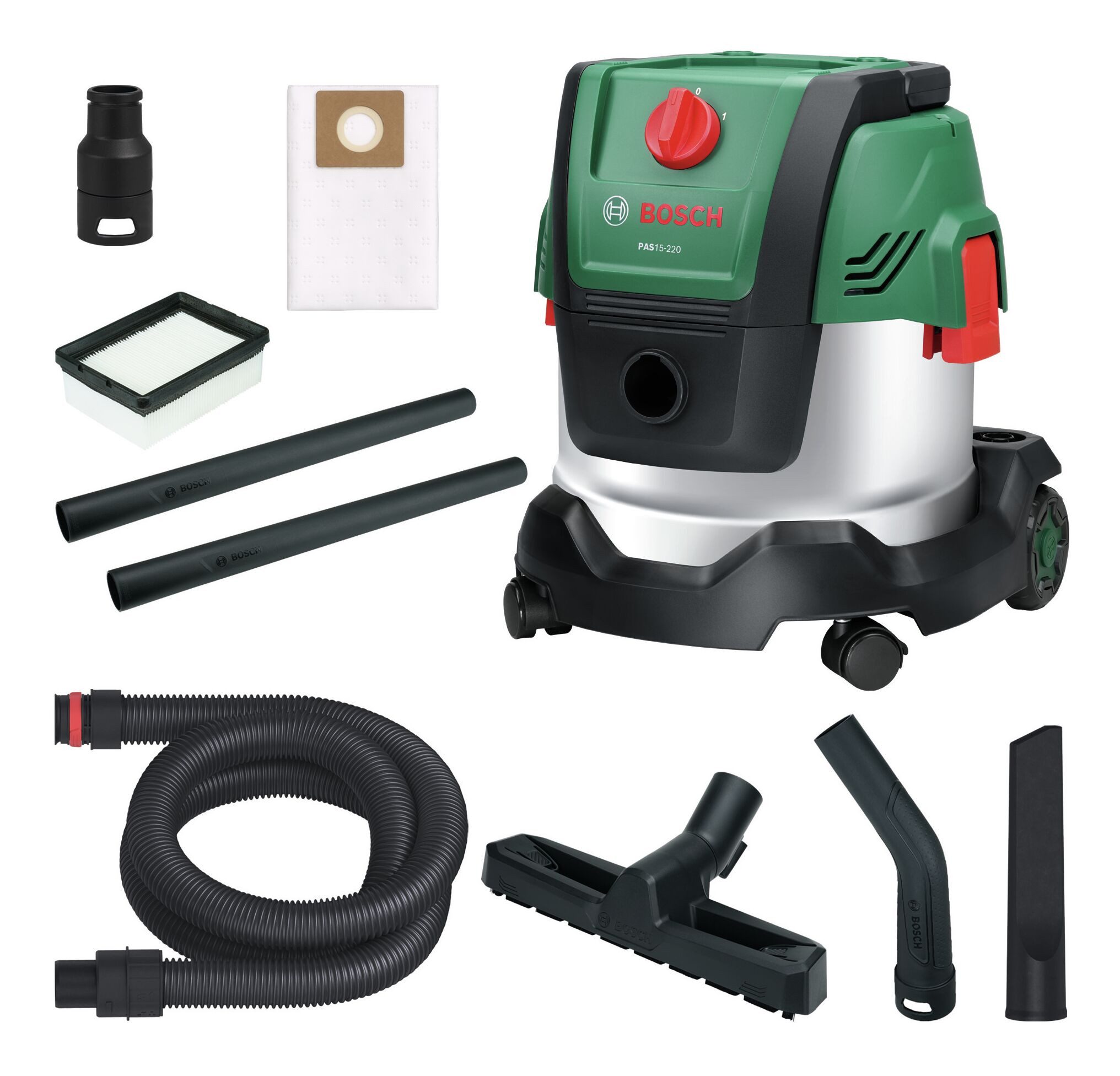 BOSCH Nass-Trocken-Sauger PAS, Allzwecksauger PAS15-220 - im Karton
