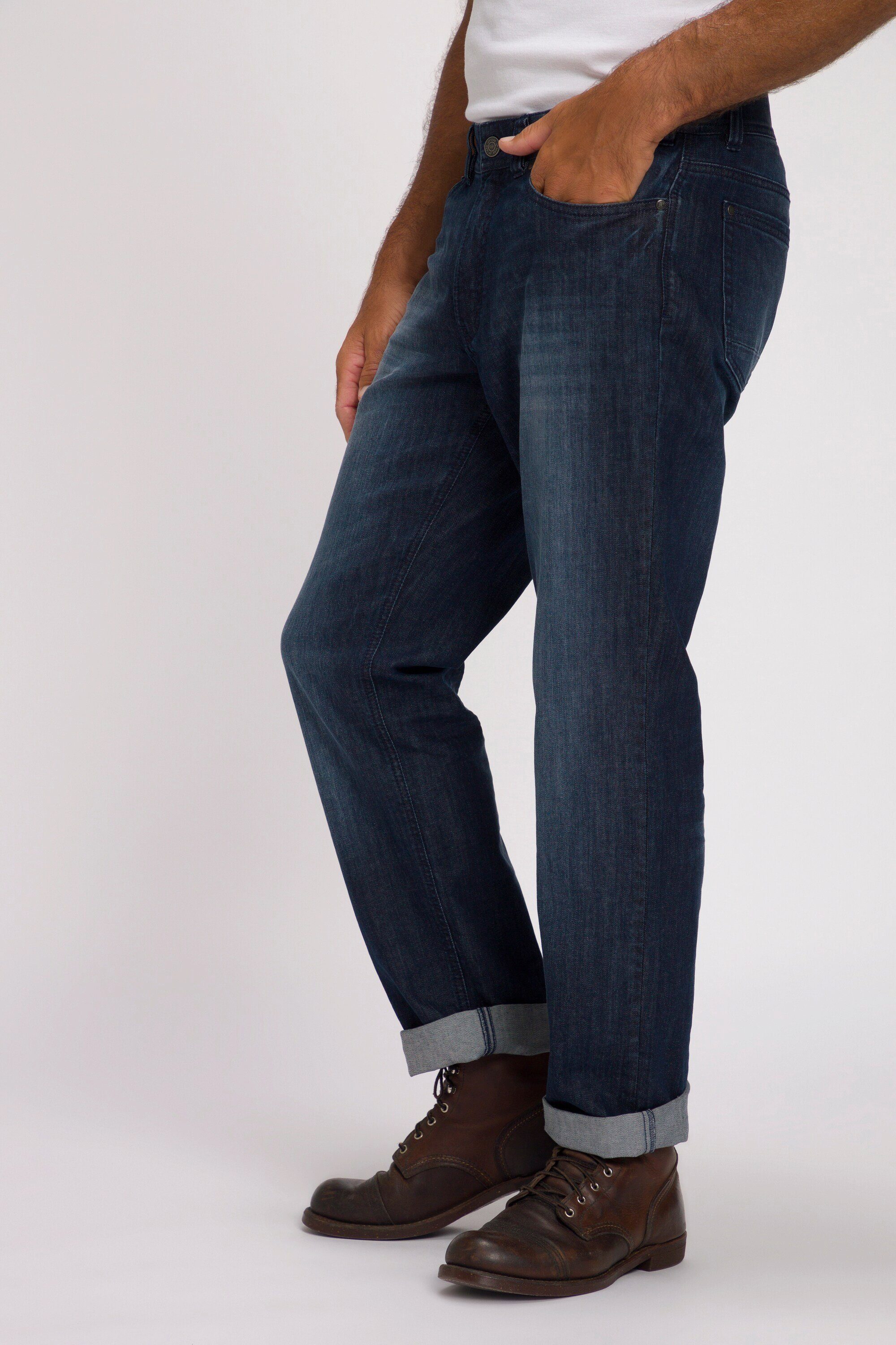 JP1880 dark Cargohose Denim Regular blue 5-Pocket Jeans denim Denim Fit