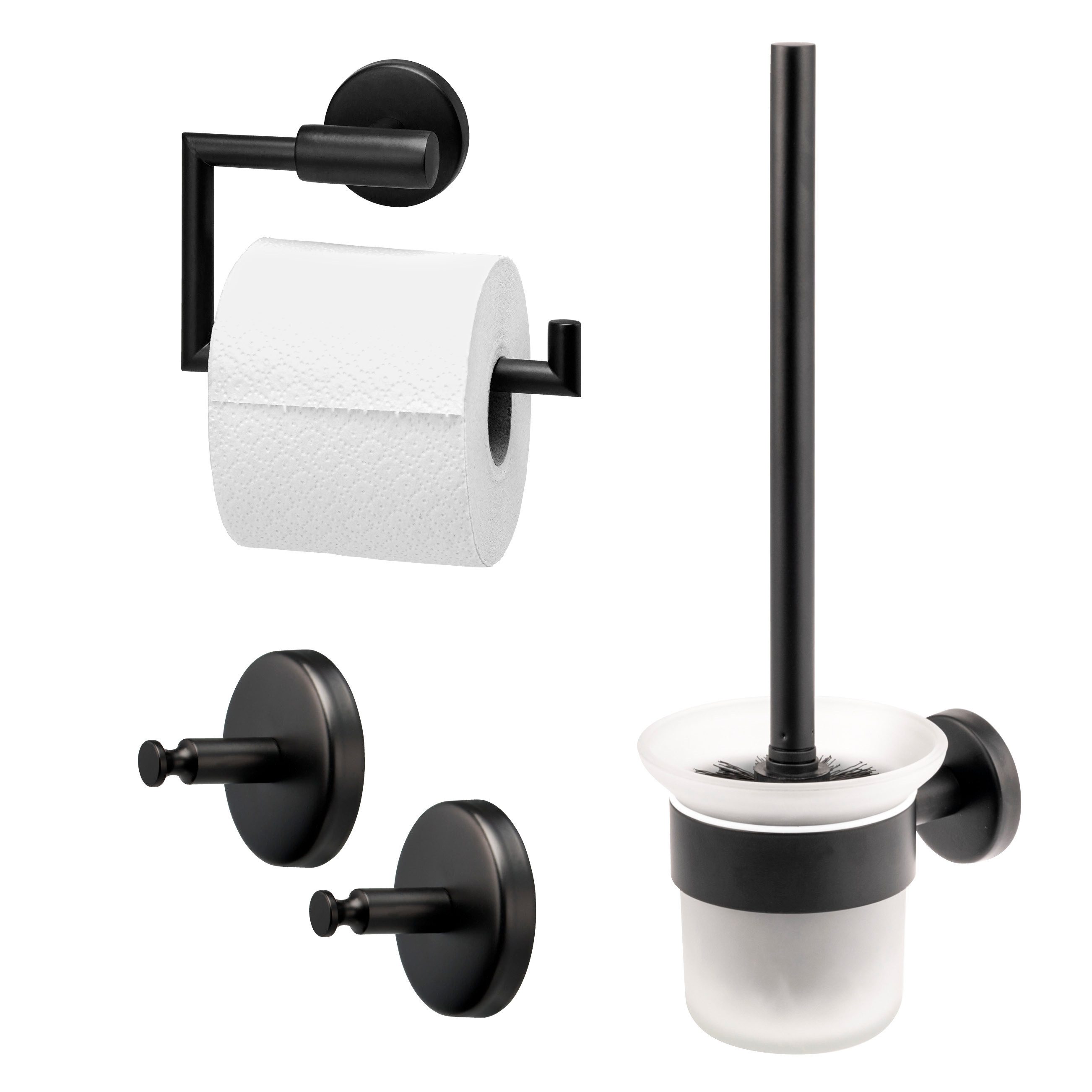 bremermann Badaccessoire-Set Bad-Serie PIAZZA BLACK - günstig online kaufen