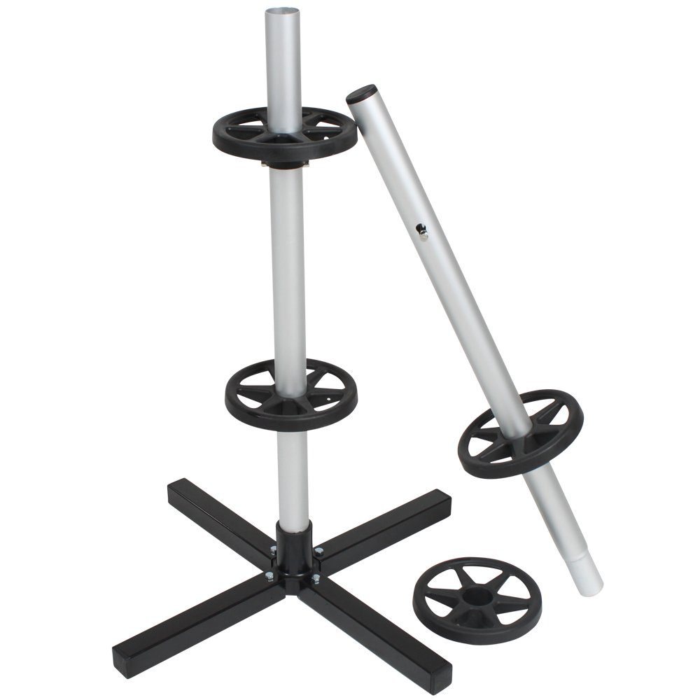 tectake rim tree tire stand, aluminum tire stand