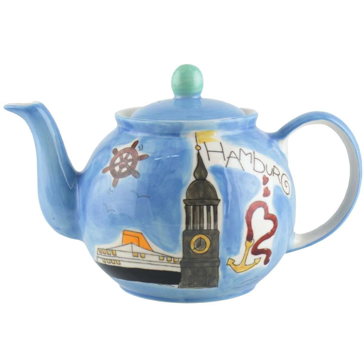 Mila Teekanne Mila Keramik-Teekanne Motiv Hamburg ca. 1,2 Liter, 1,2 l, (Set, Teekanne). € 37,95