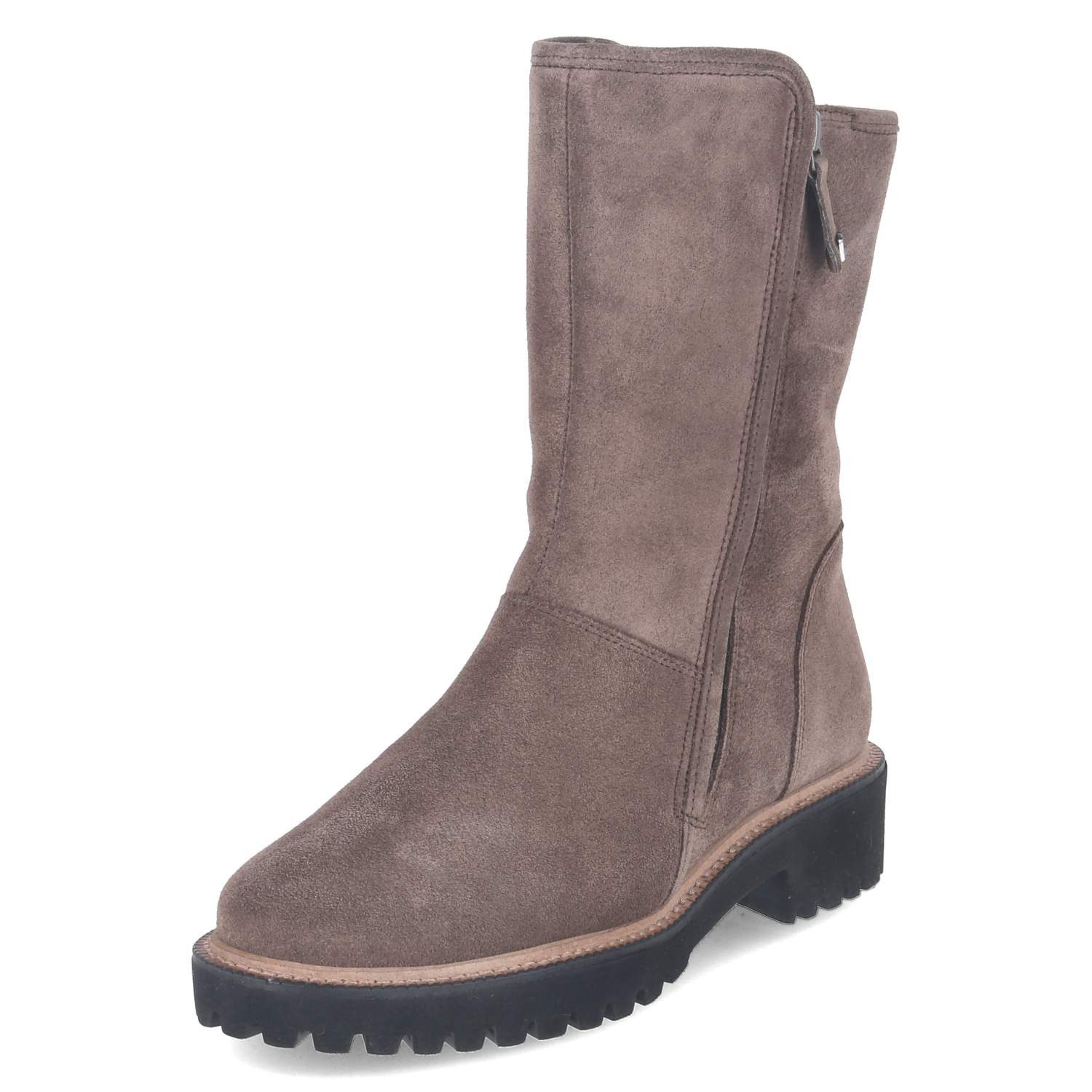 Paul Green Paul Green 8282-01 Damen Rauleder braun Schlupfstiefel günstig online kaufen