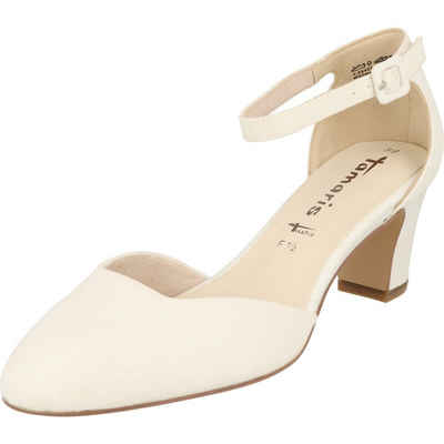 Tamaris Vegan Damen Schuhe elegante Hochzeitschuhe 1-24432-20 Glitzer Pumps Touch-It, gepolstert