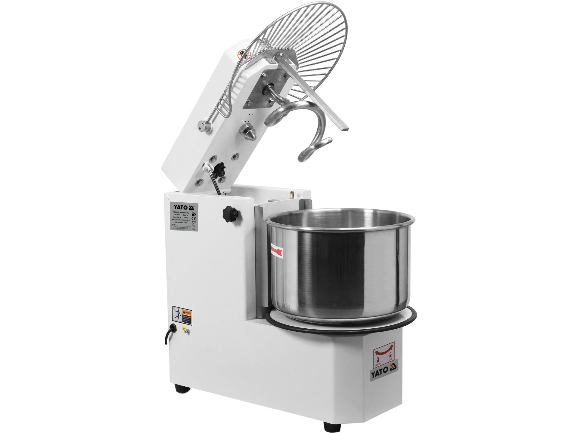 Yato Küchenmaschine, 1500 W, Profigerät