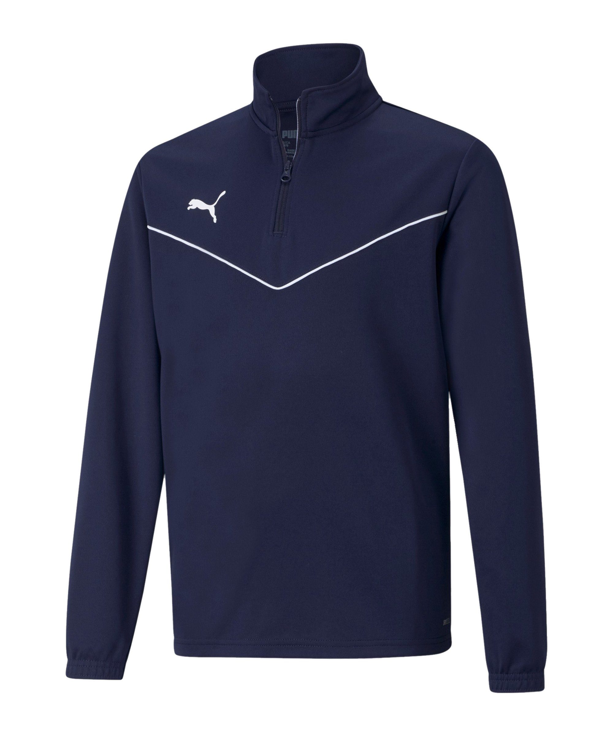 Fleecepullover Puma Kinder Trainingstop teamRISE 1/4 Zip Top Jr 657395