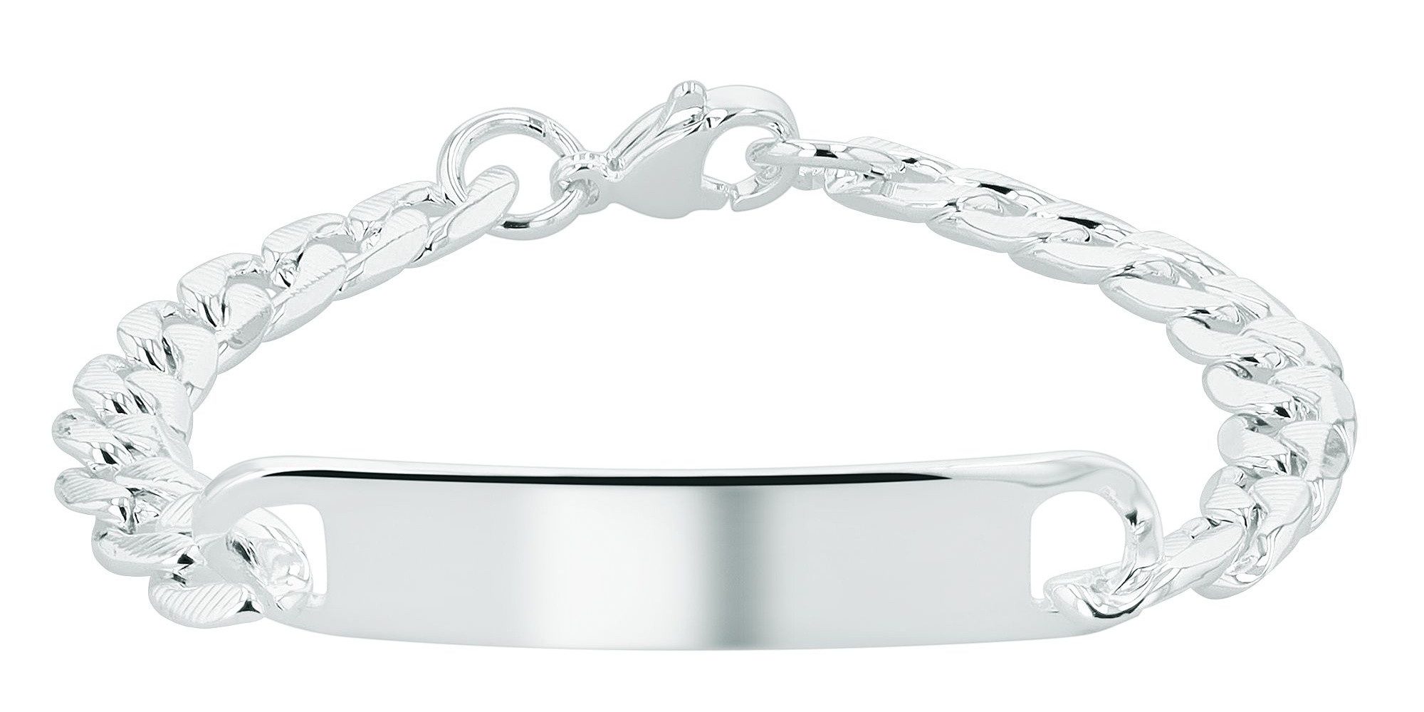 Armband Armband – Panzerarmband aus Edelstahl 18 cm