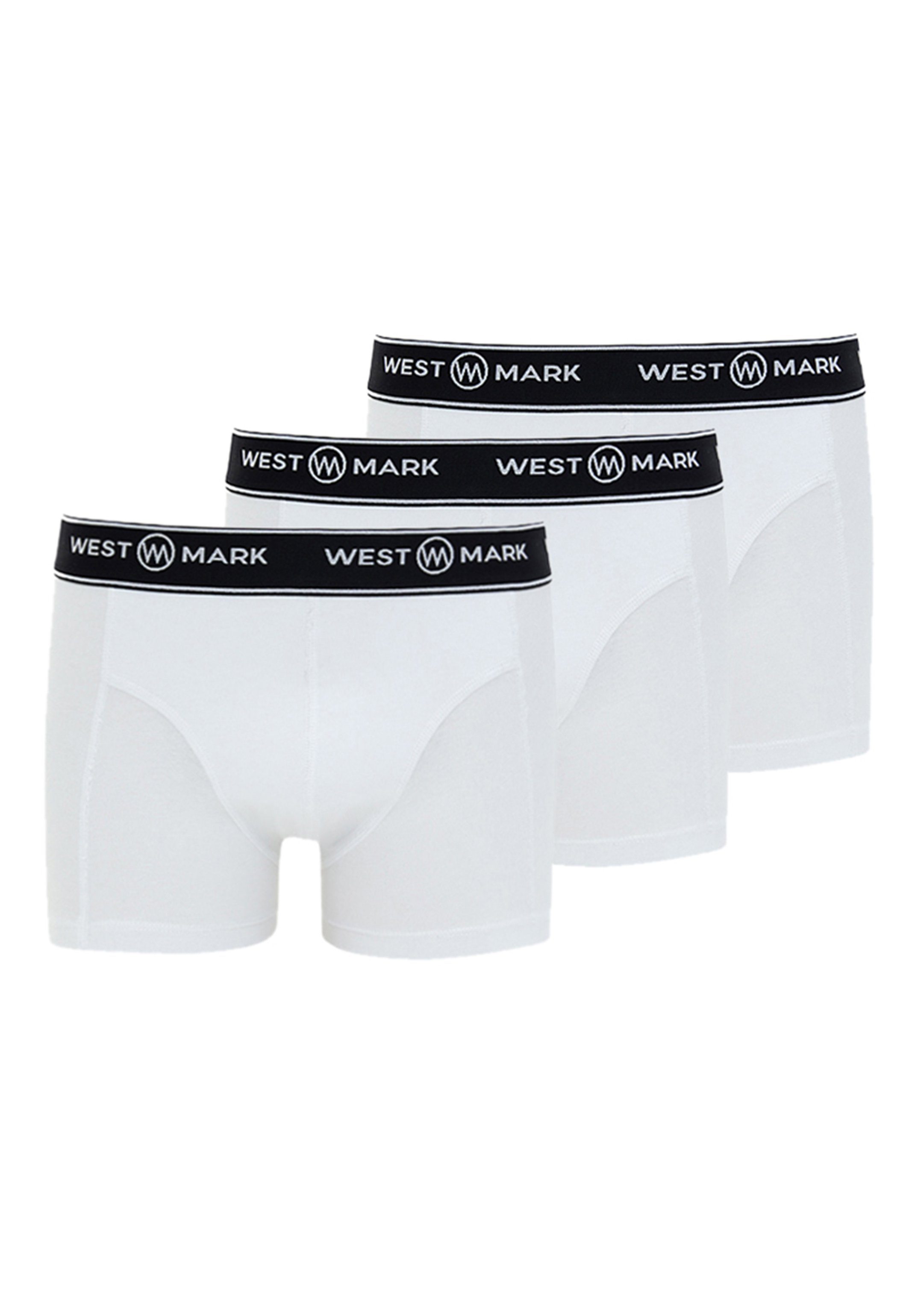 WESTMARK LONDON Retro Boxer 3er Pack Atlas (Spar-Set, 3-St) Retro Short / Pant - Baumwolle - Ohne Eingriff -