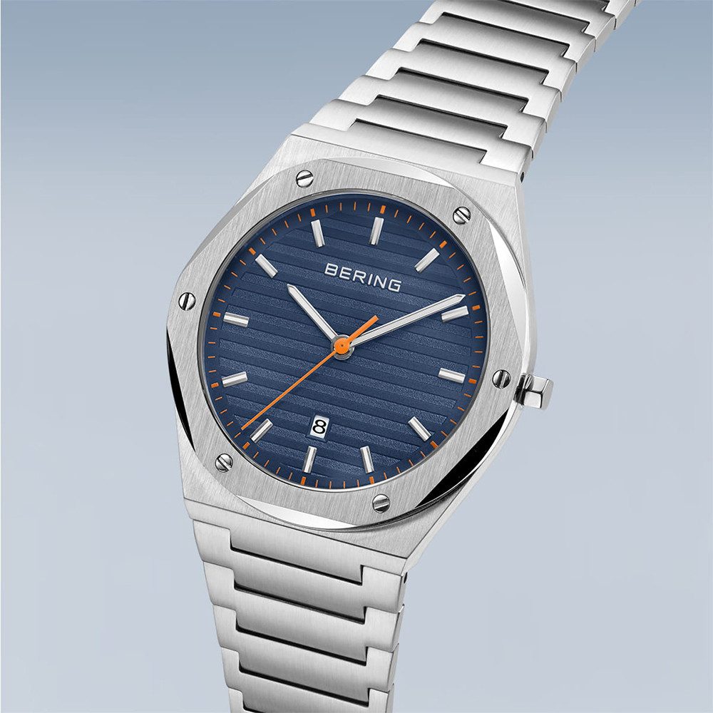 Bering Quarzuhr Bering Classic silber gebürstet 19742-707 19742-707, Hochwertiges Produkt mit zeitlosem Design, sorgfältiger Verarbeitung
