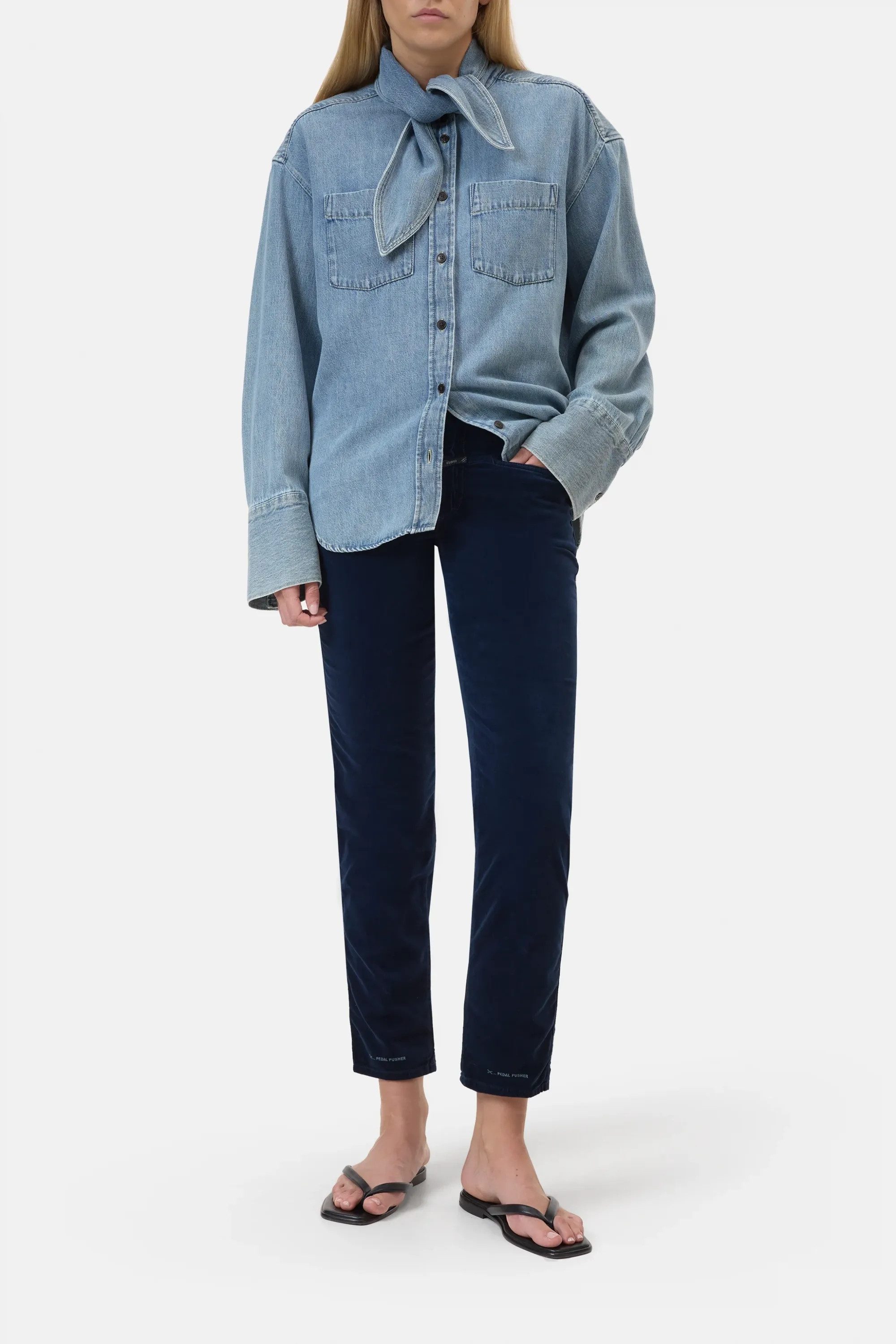 CLOSED 5-Pocket-Hose Pedal Pusher