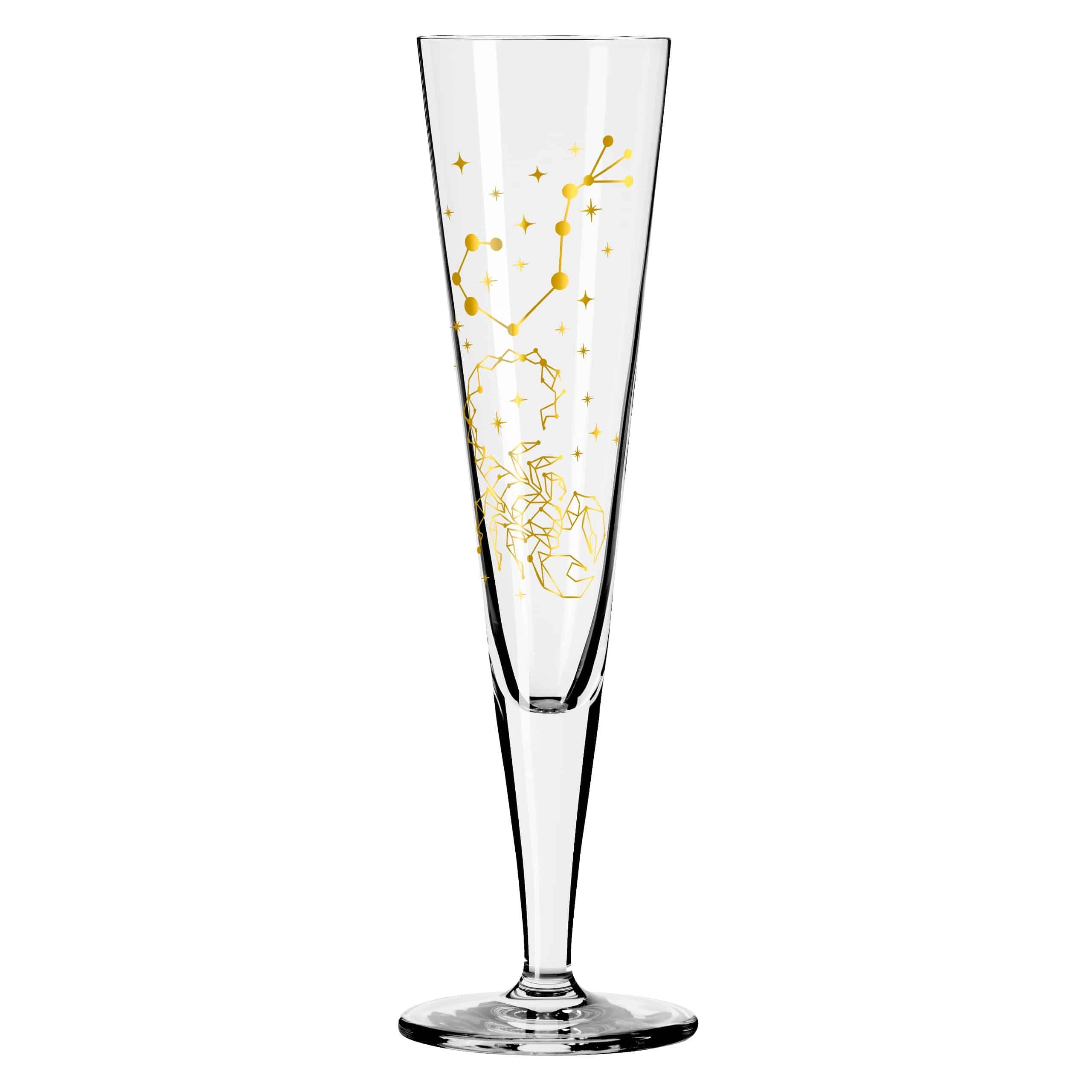 Ritzenhoff Champagnerglas Astro, Kristallglas