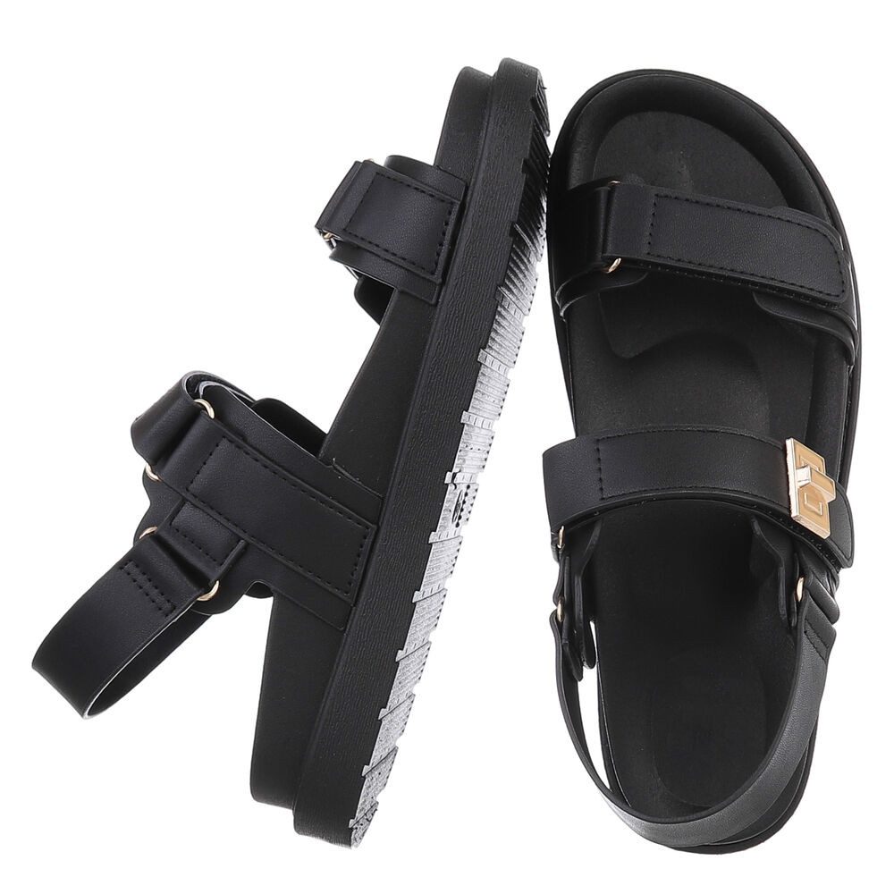 Ital-Design Damen Sandalen mit verstellbaren Riemen für Freizeit Riemchensa günstig online kaufen