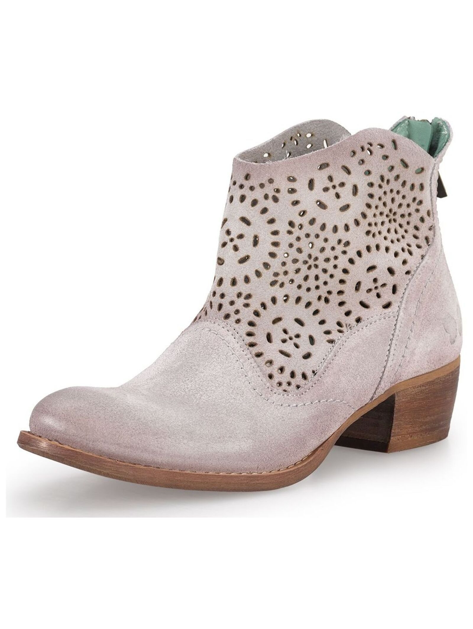 Felmini Stiefelette Leder Cowboy Stiefelette günstig online kaufen