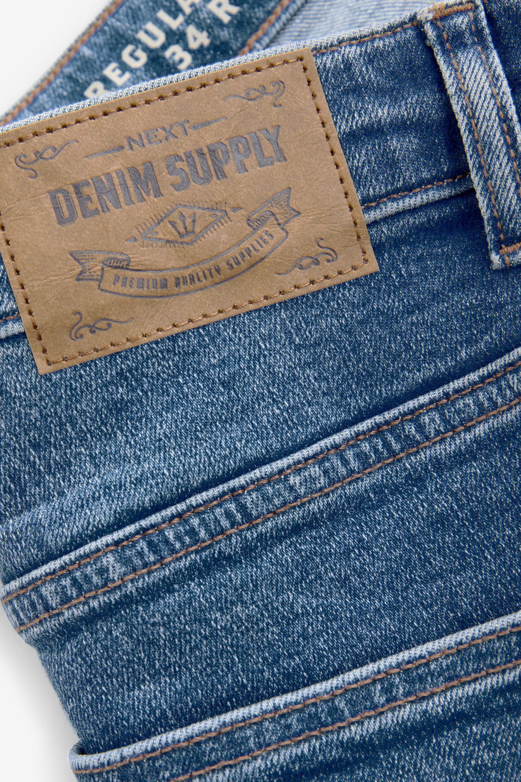 Next Tapered-fit-Jeans Authentic Stretchjeans im Vintage-Look (1-tlg)