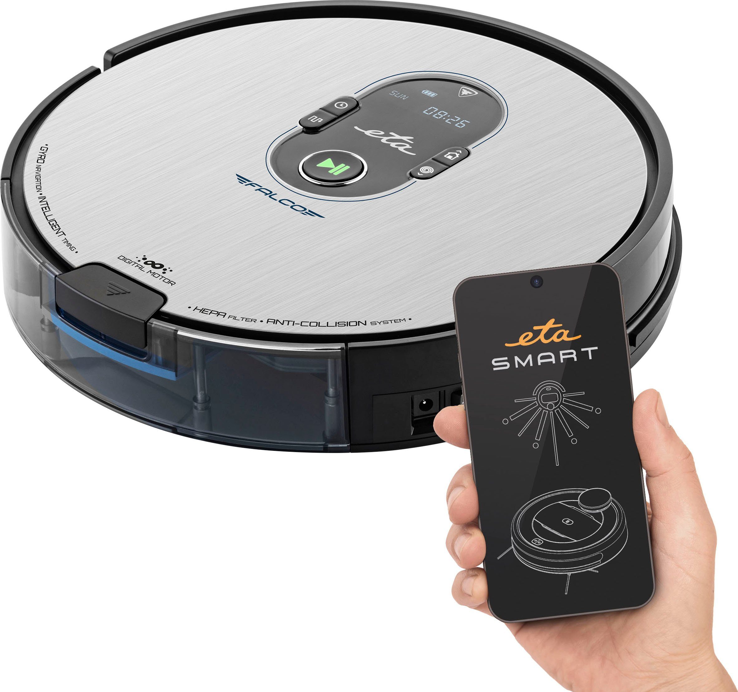 eta Вакуумный робот mit Wischfunktion Falco Smart ETA251590000, 35 W