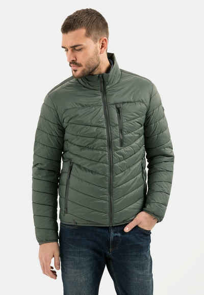 camel active Steppjacke aus recyceltem Materialmix