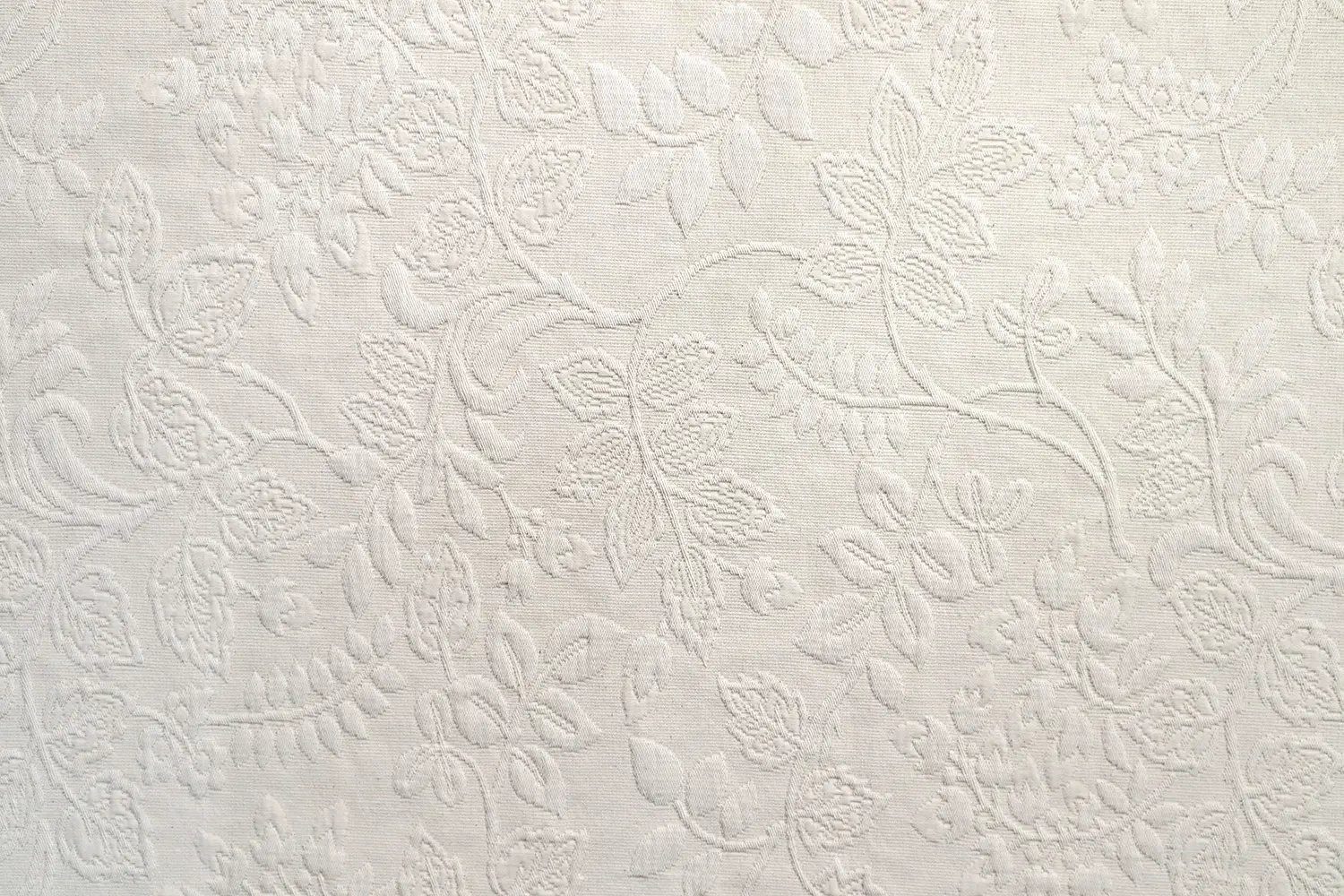 Stofferia Stoff Dekostoff Jacquard Garden Ecru, Meterware