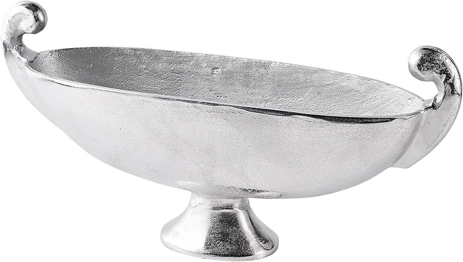 MichaelNoll Dekoschale Schale Aluminium Silber Deko - Moderne Dekoschale au günstig online kaufen