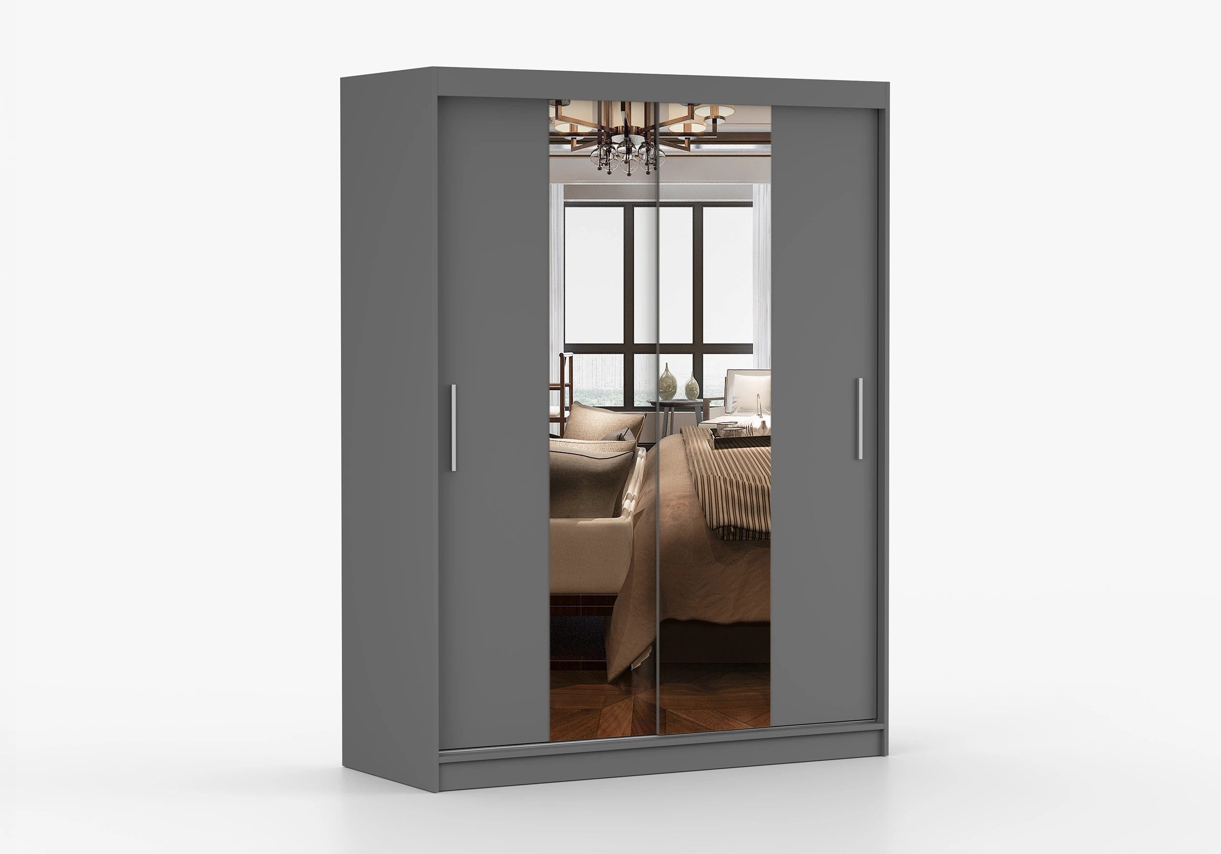 imoebel24 Schwebetürenschrank VISTA 01 150 cm günstig online kaufen