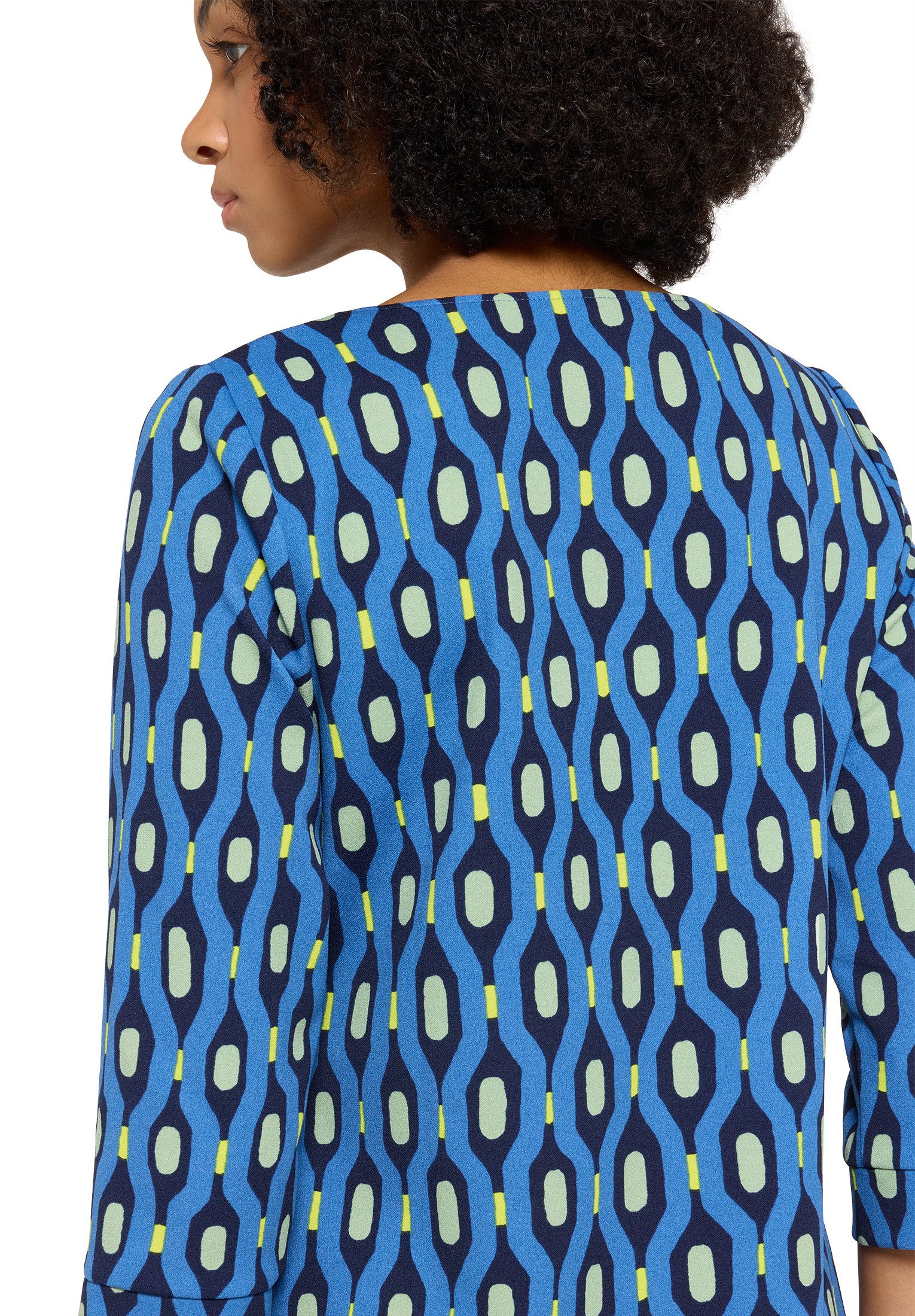 Cartoon Druckkleid Damen mit Muster