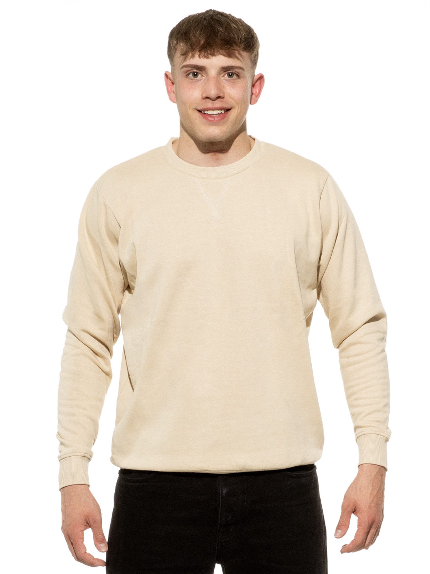 Cotton Prime® Hoodie Sweater Pullover aus Baumwollmischung und weichem Inne günstig online kaufen