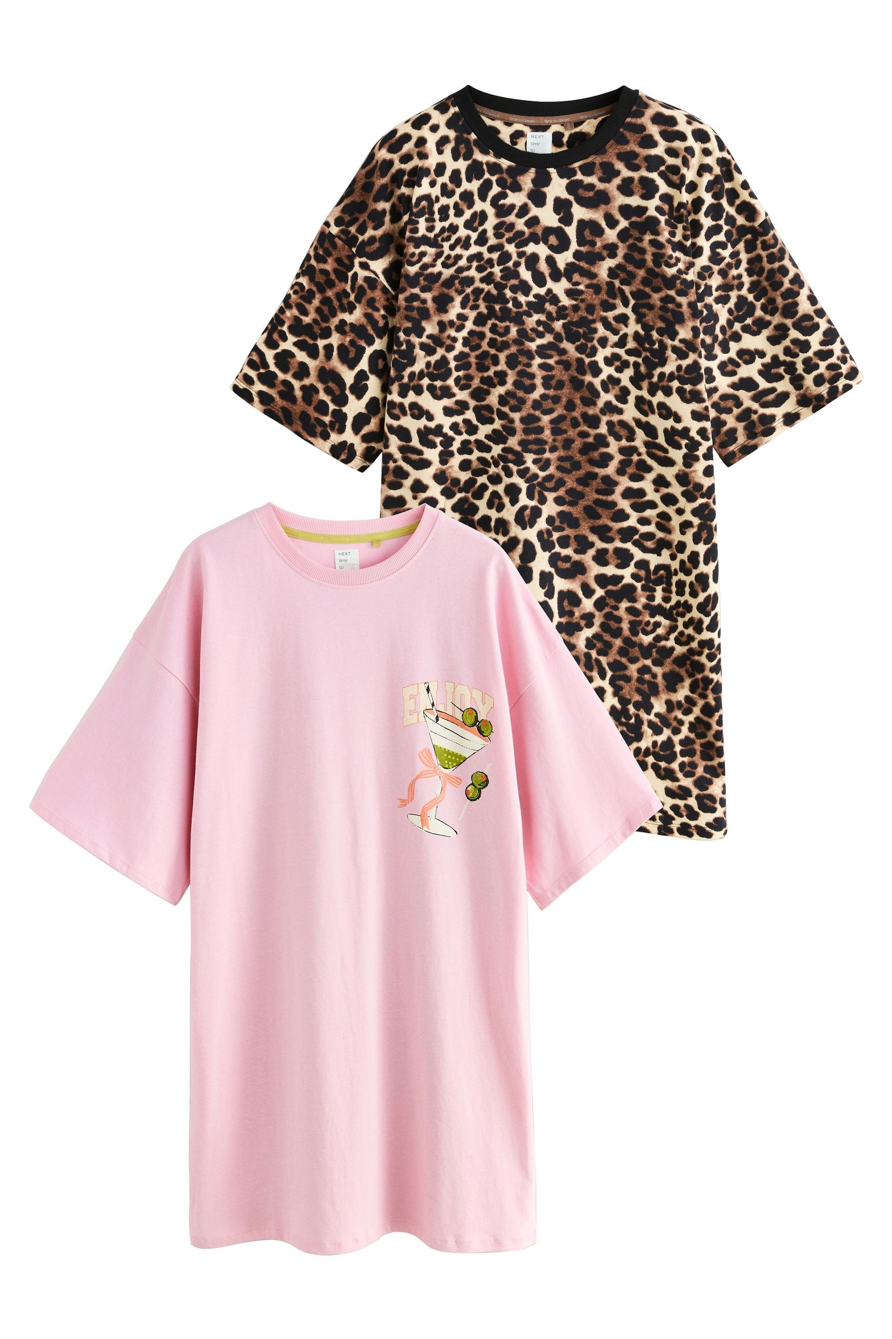 Next Nachthemd Nachthemden, 2er-Pack (2-tlg) günstig online kaufen