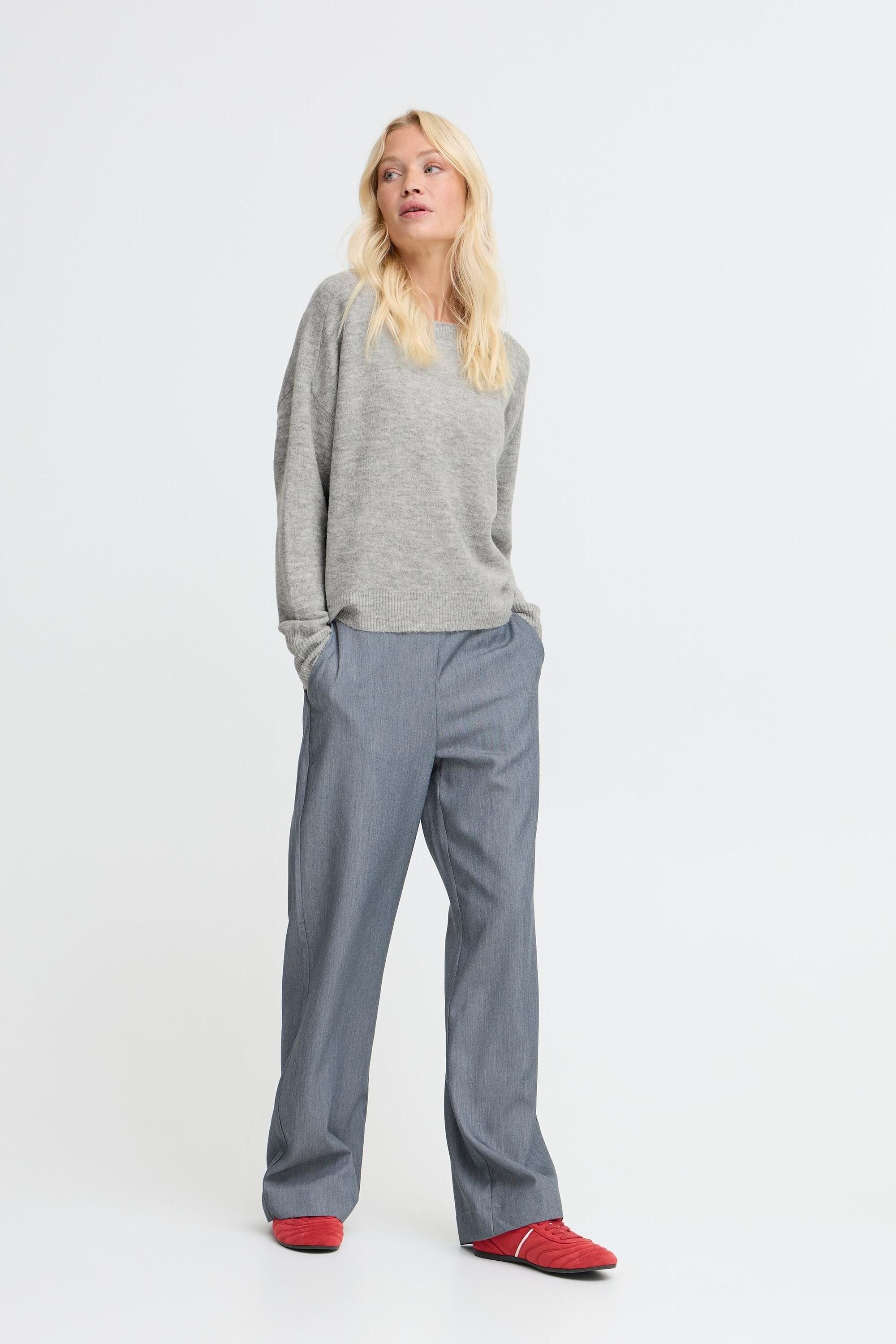 b.young Strickpullover Langarm BYMONNA