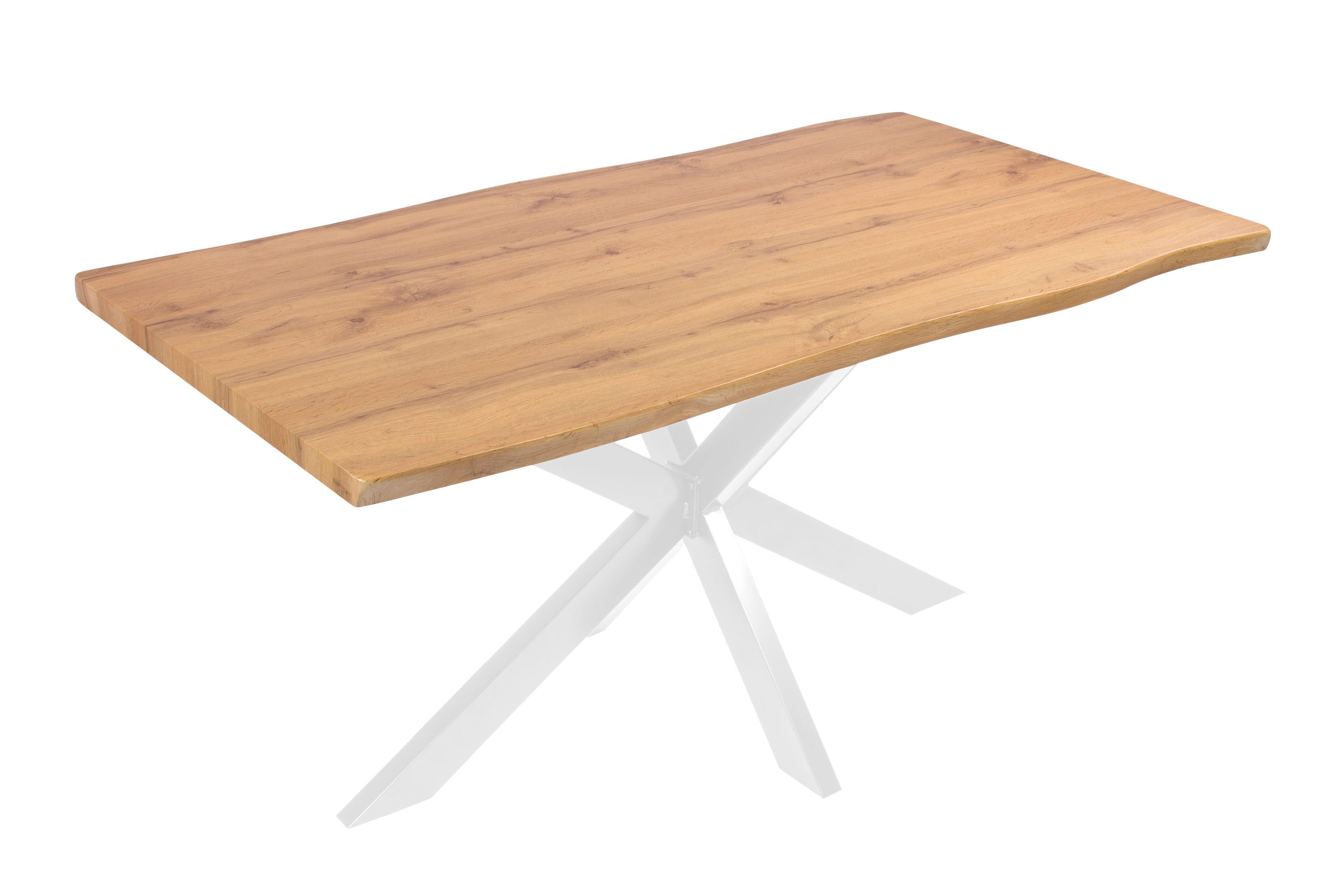 Loreno® Esstisch Josy, verschiedene Holz-Optik, Baumkante, günstig online kaufen