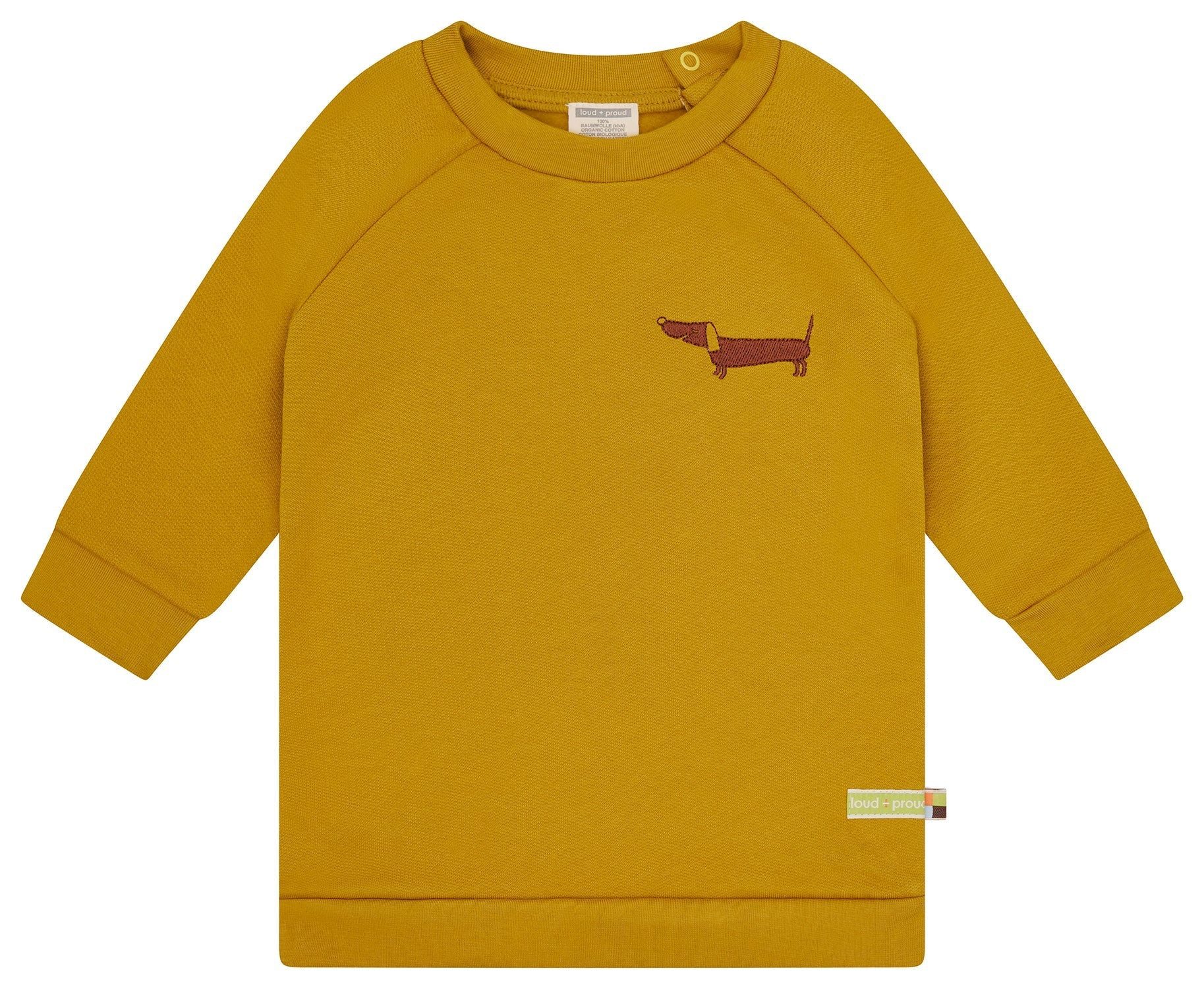 loud + proud Sweatkleid aus Biobaumwolle