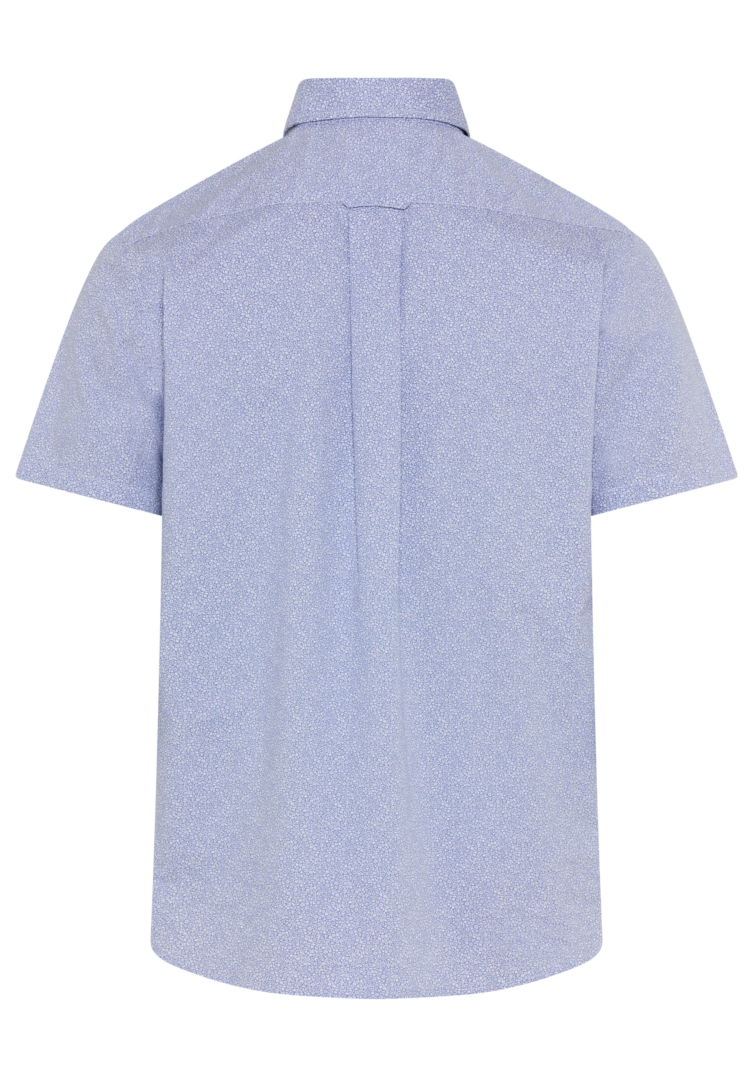 Gant Kurzarmhemd POPLIN AOP normale Passform, Kentkragen