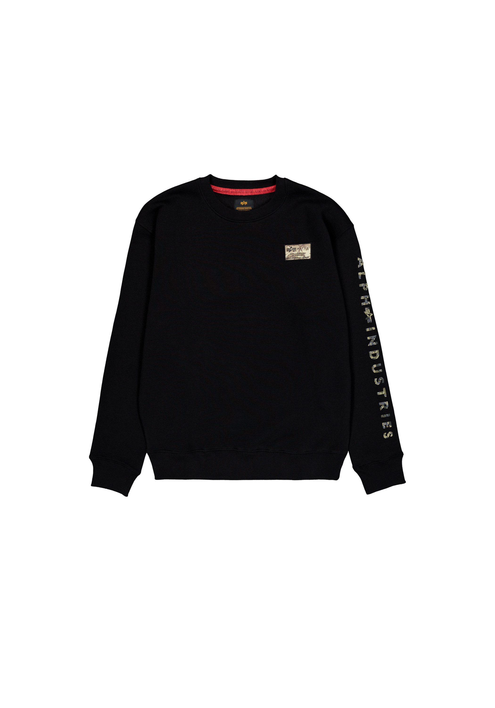 Alpha Industries Sweater Camo Sleeve Sweatshirt