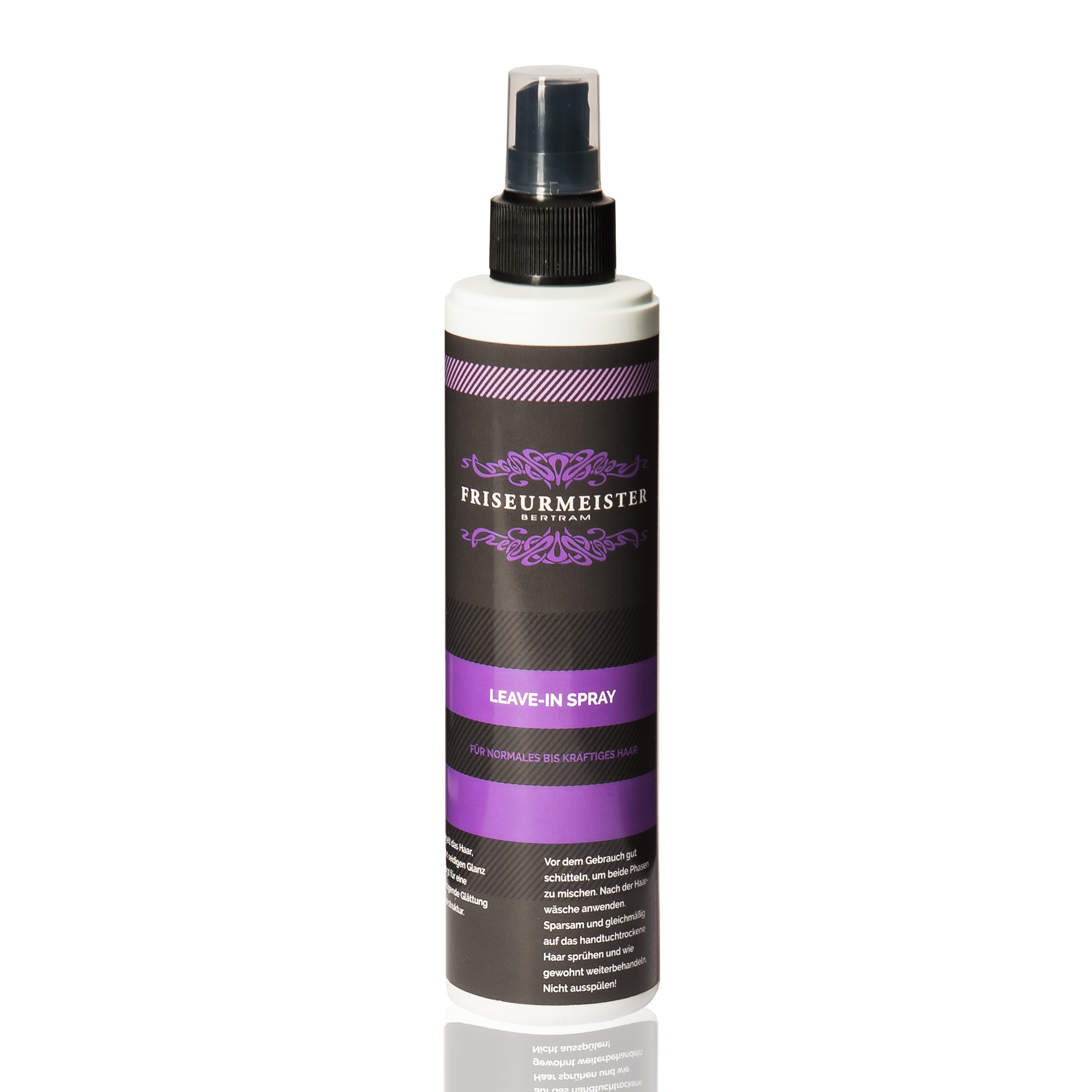 Friseurmeister Haarpflege-Spray Leave-In Spray für Glanzspray, Glättungspray, Stylingspray, Haarspray für alle Haartypen 250ml