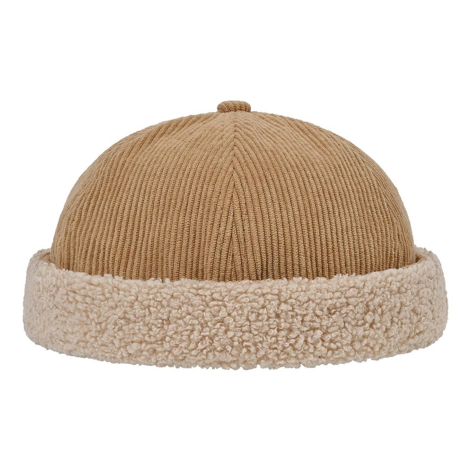 LuxusKollektion Dockermütze Docker Cap FM25W09 Blue Warm Cord ...
