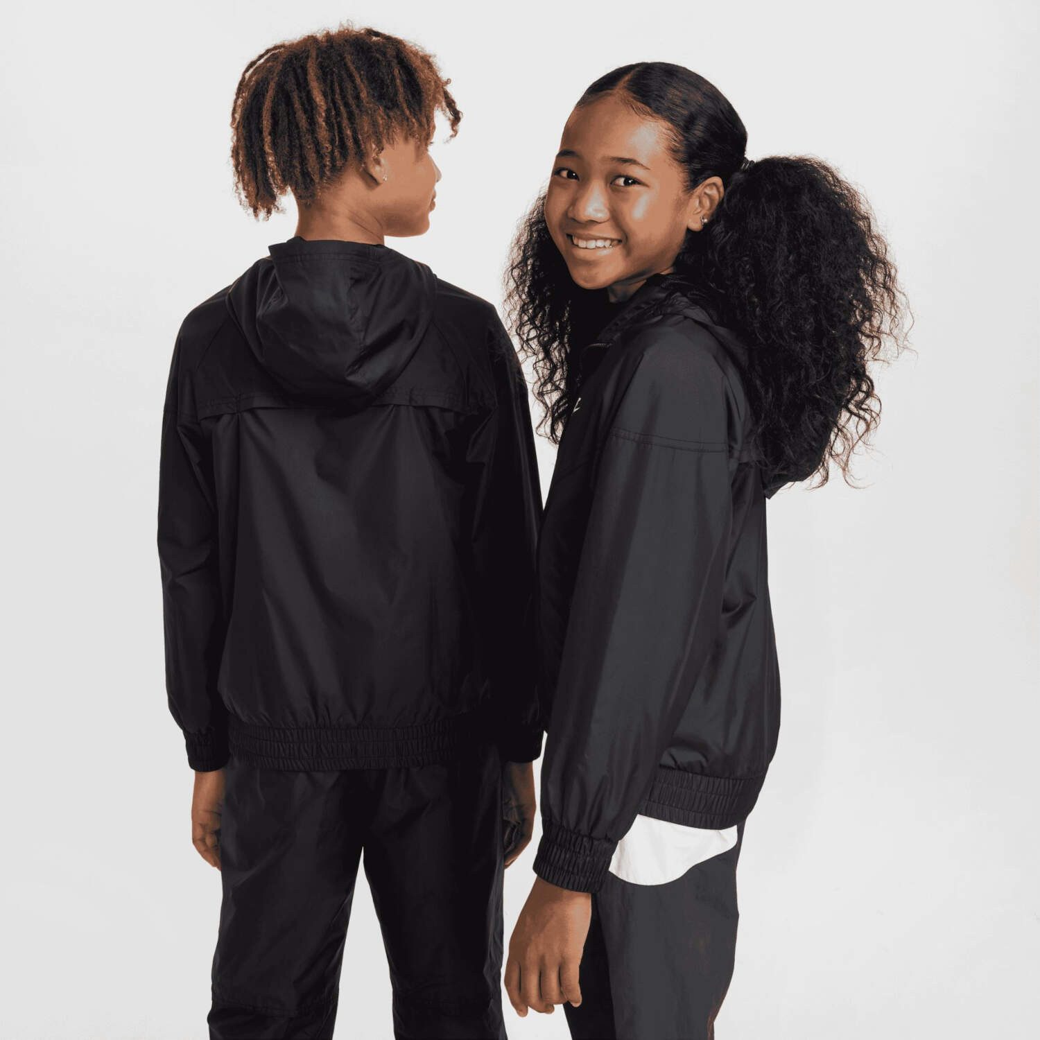 Nike Sportswear Windbreaker Nike Kinder Jacke Nike Sportswear Windrunner Big FZ5516 – Bild 4 von 4