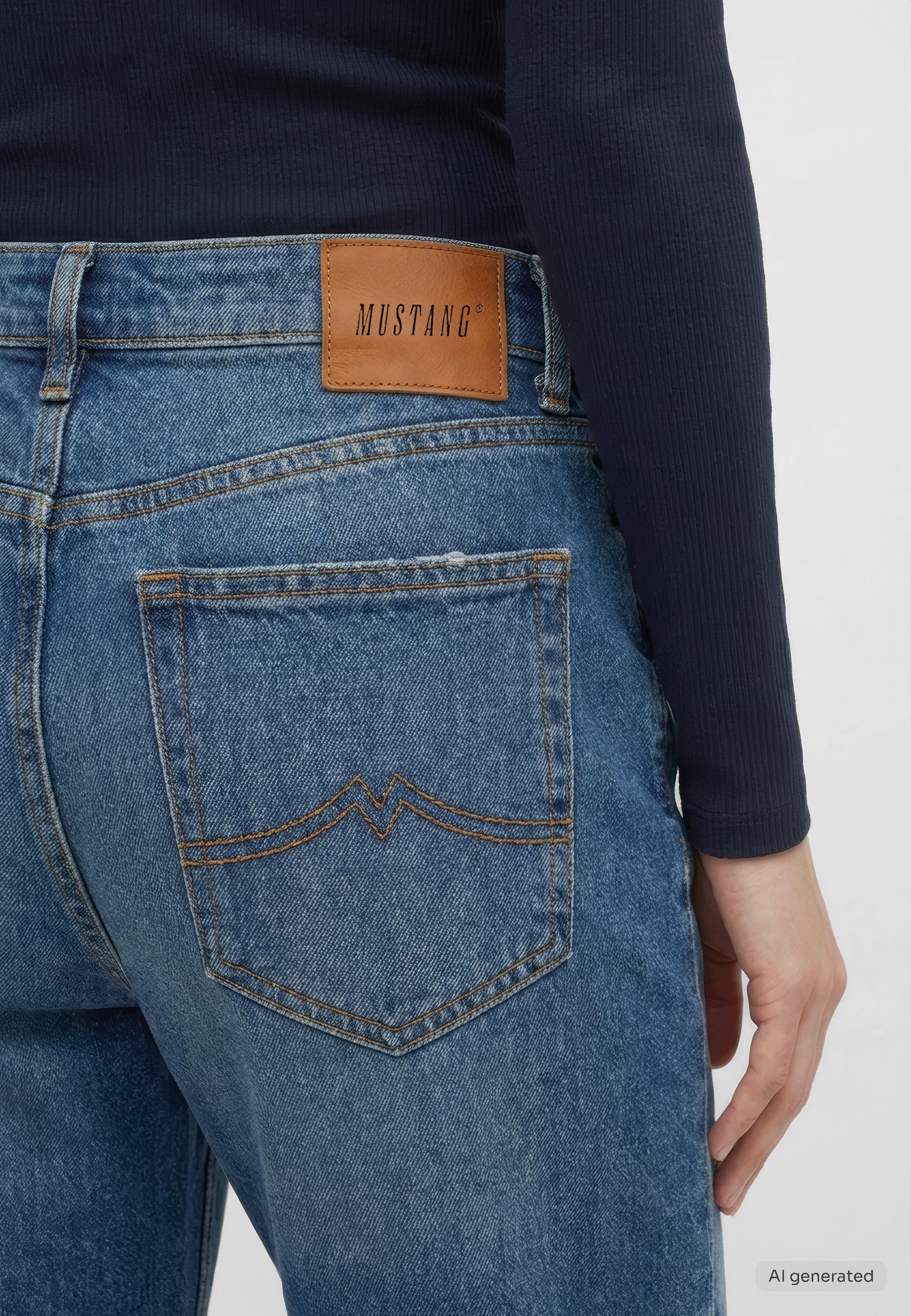 MUSTANG Loose-fit-Jeans Damen Style Vermont Loose – Bild 5 von 5