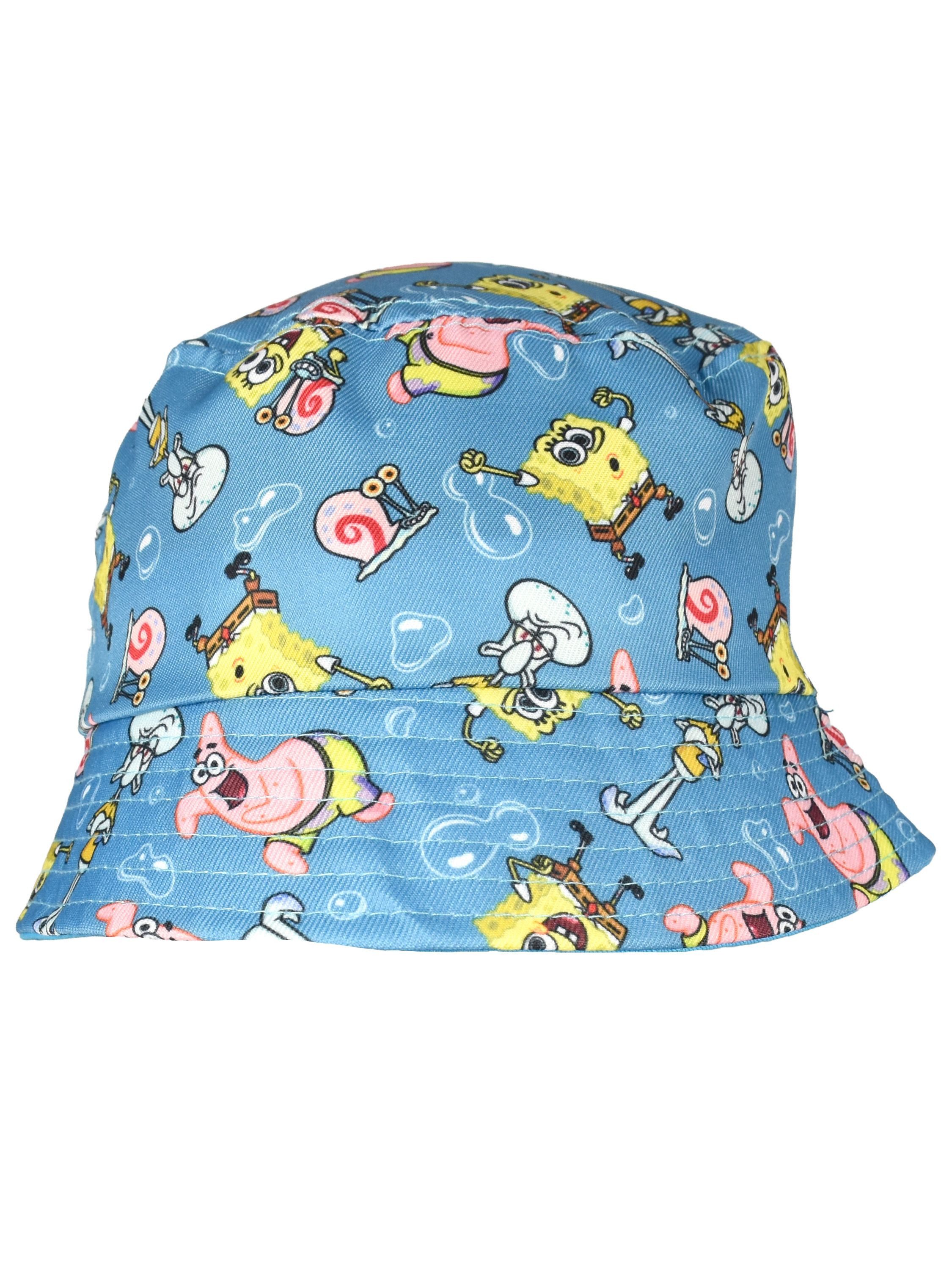 United Labels® Fischerhut Spongebob Schwammkopf Fischerhut Bucket Hat Sonnenhut Anglerhut