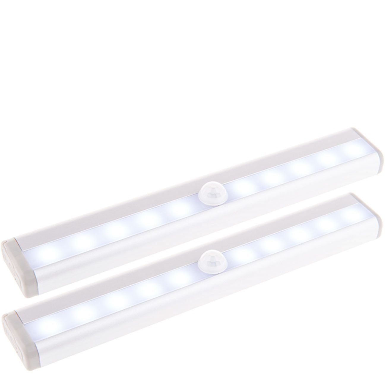 Out of the Blue LED Lichtleiste LED Lichtleiste Bewegungsmelder Nachtlicht Unterbauleuchte kabellos, 3M-Klebeband & 15-Sek.-Timer/Diffuses Licht – Bild 2 von 5