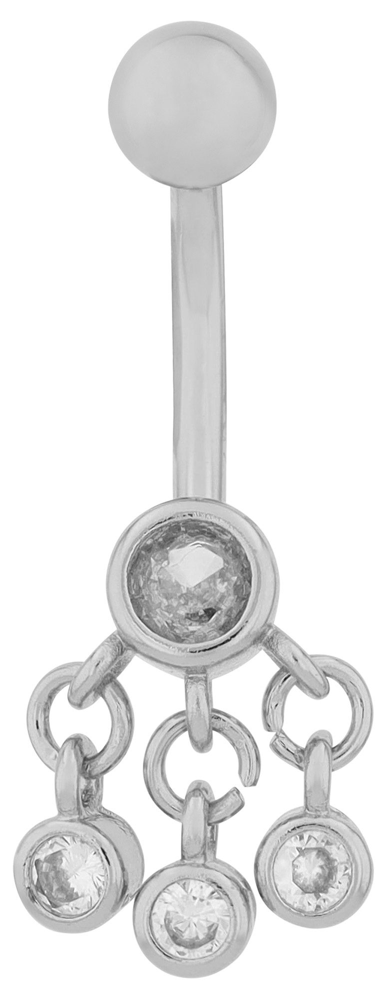 Bauchnabelpiercing Zirkonia