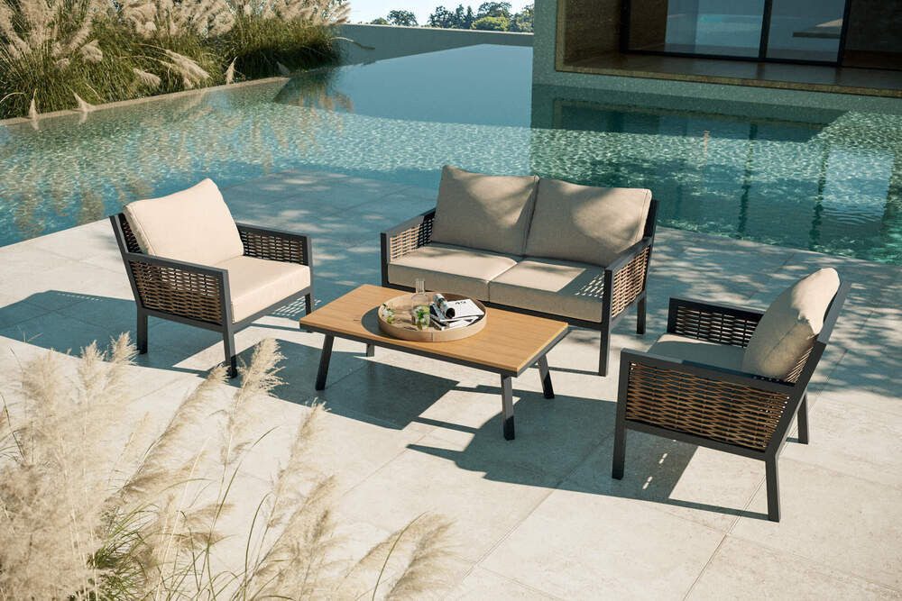 OUTFLEXX Gartenlounge-Set Aurelia