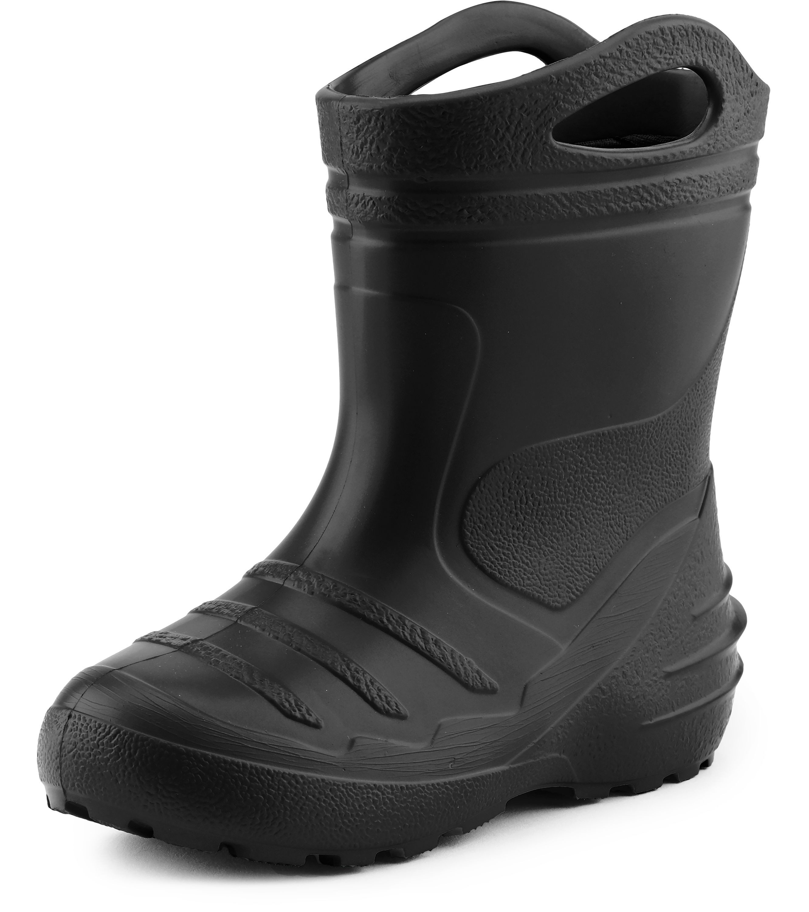 federleichte Regenschuhe Kinder mit Griffen KL051 Gummistiefel