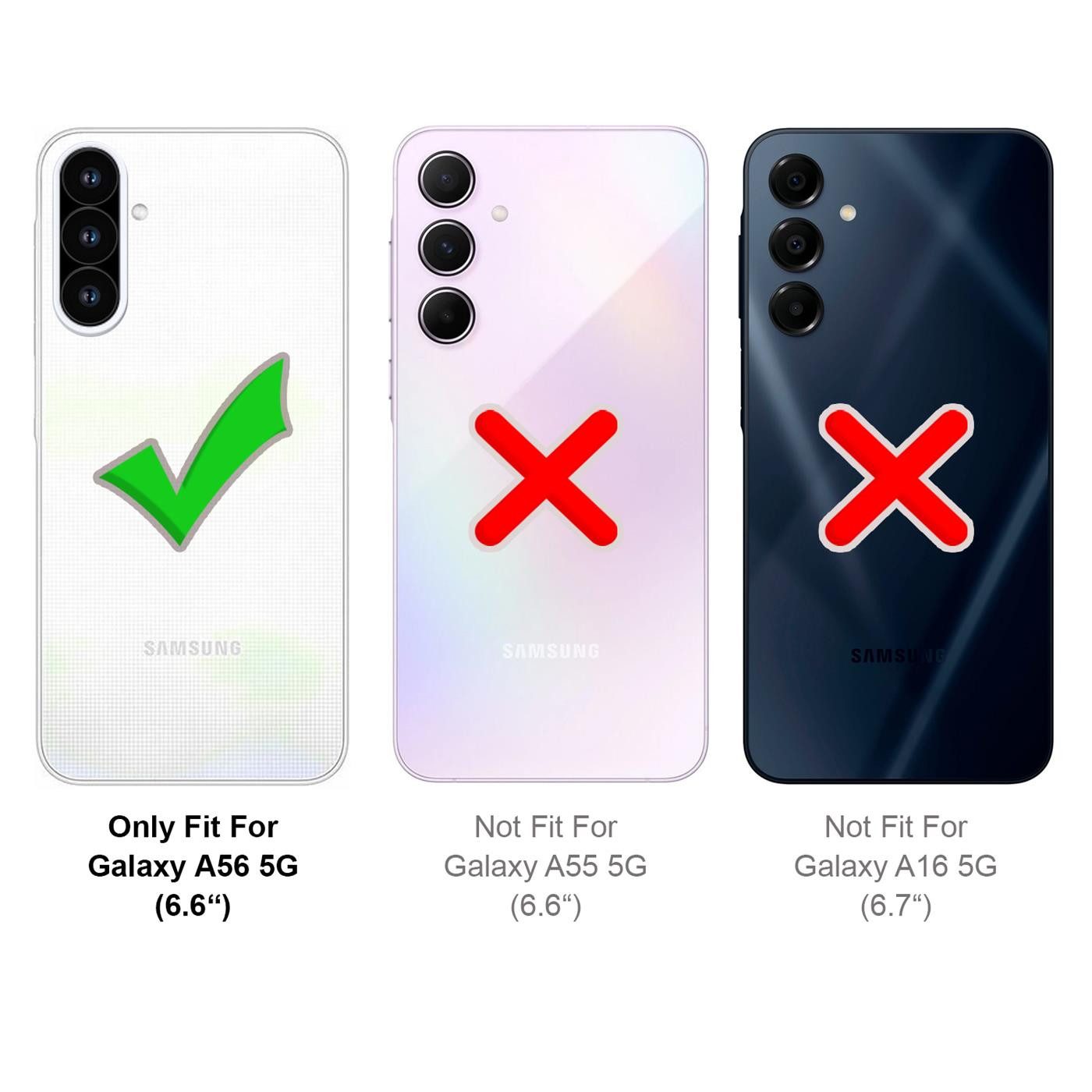 CoolGadget Handyhülle Armor Shield Case für Samsung Galaxy A56 5G 6,7 Zoll, Outdoor Cover mit Magnet Ringhalterung Handy Hülle für Samsung A56 5G