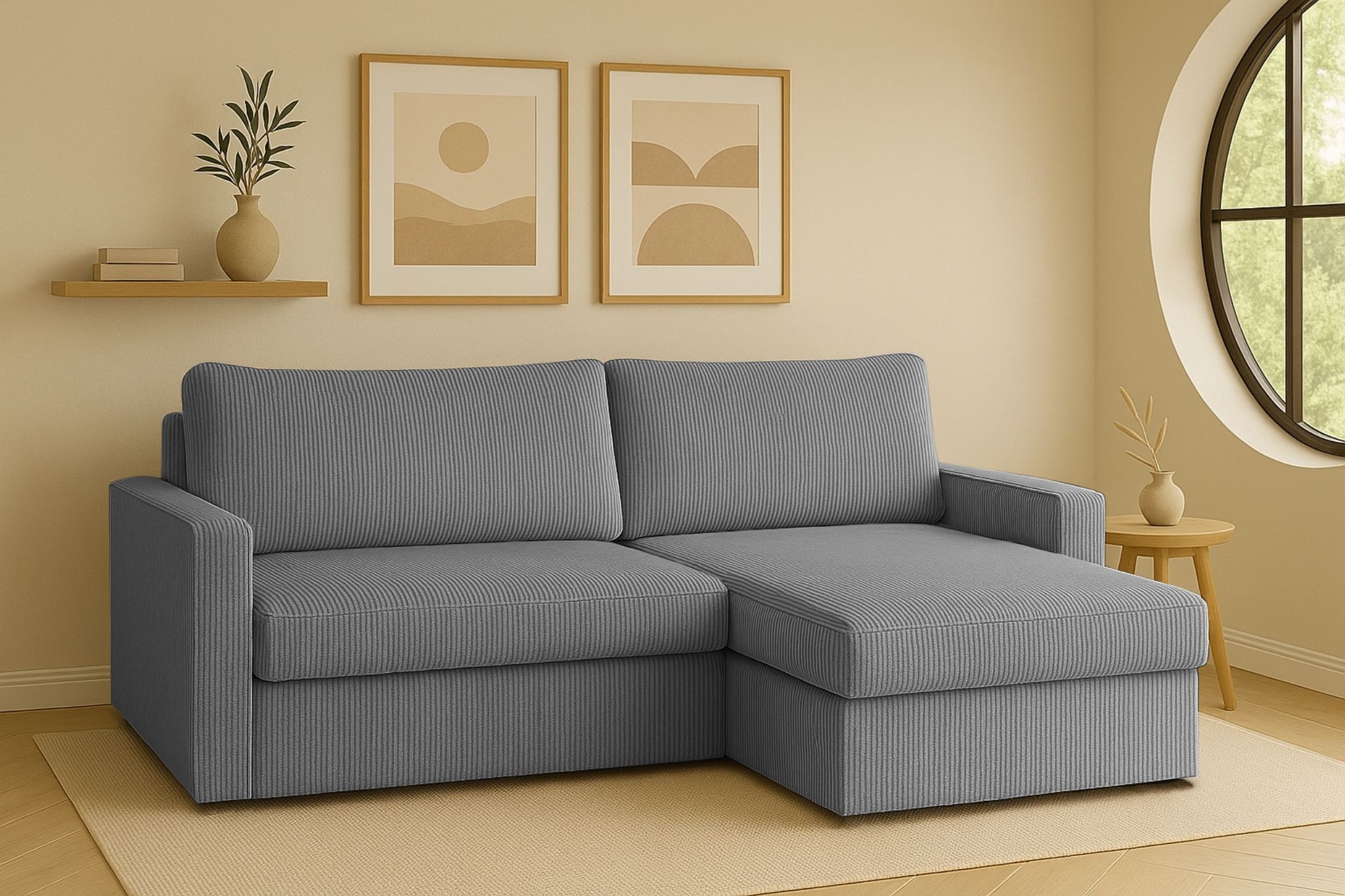 Kaiser Möbel Ecksofa mit Schlaffunktion und günstig online kaufen