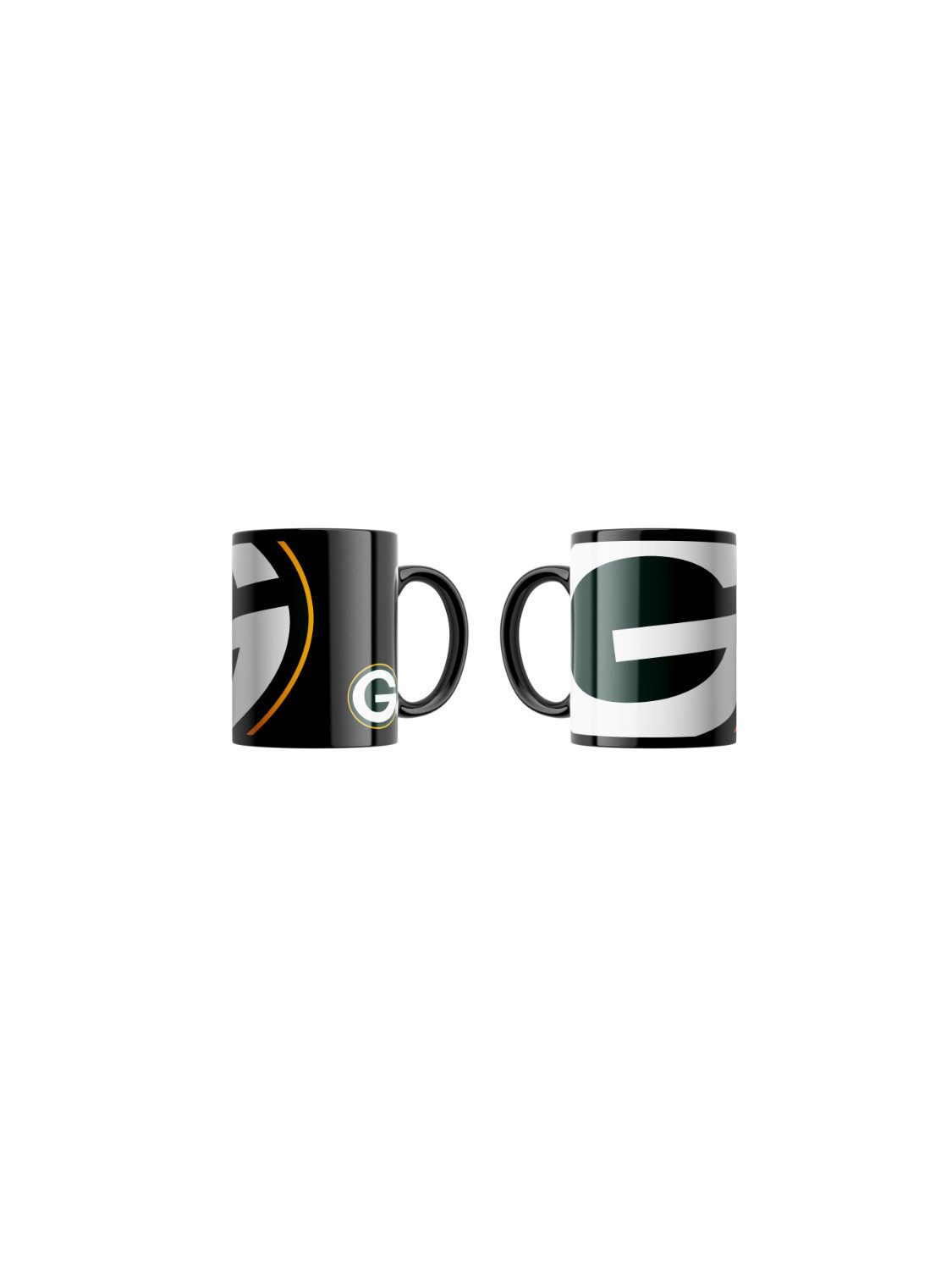 Green Bay Packers Becher Green Bay Packers Tasse „Oversized“ 330ml, Keramik