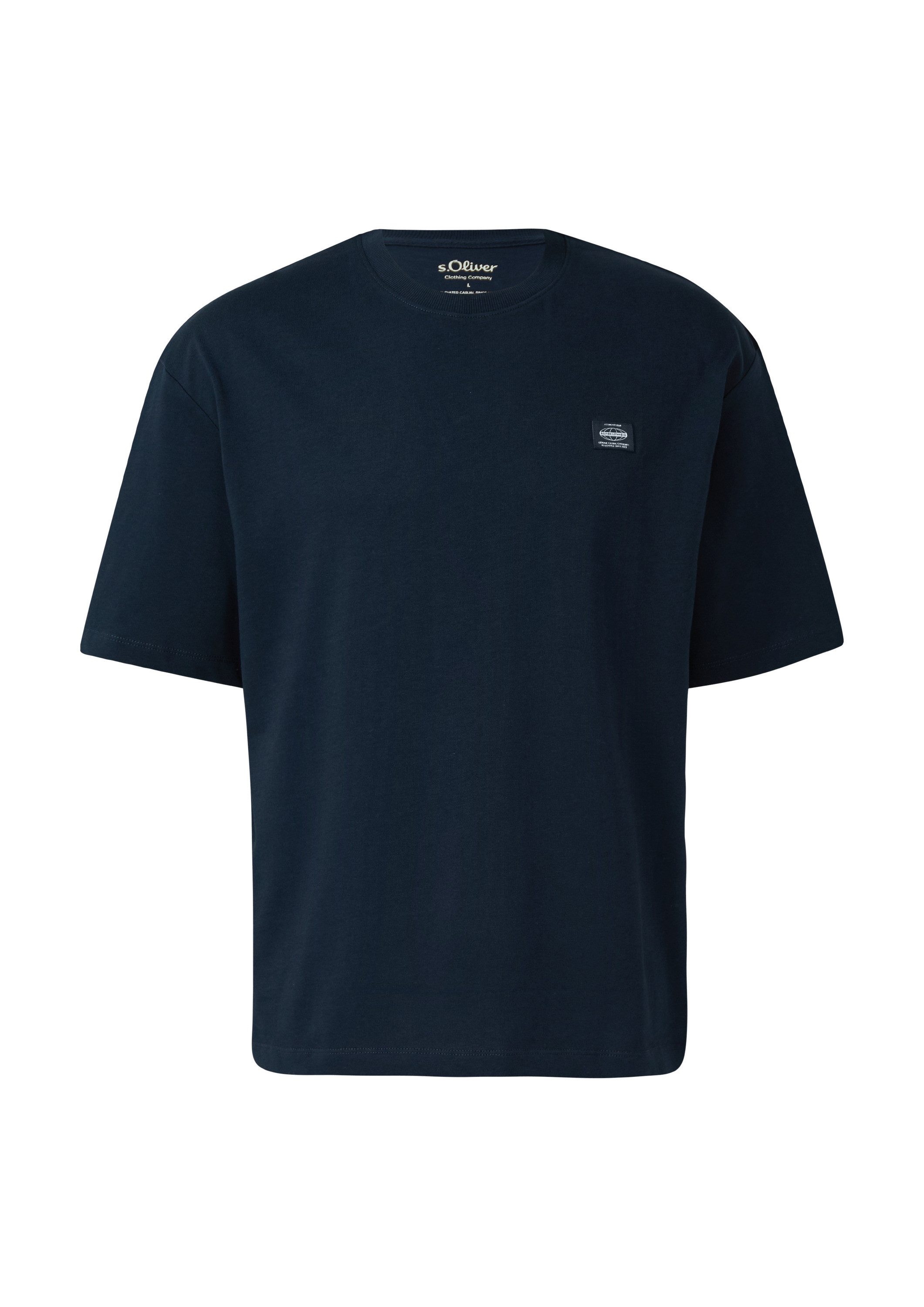 s.Oliver Kurzarmshirt T-Shirt T-Shirt aus Heavy Jersey im Modern Fit günstig online kaufen